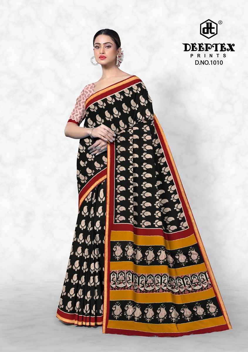 Deeptex Pinky City Vol 1 Cotton Saree 10 pcs Catalogue