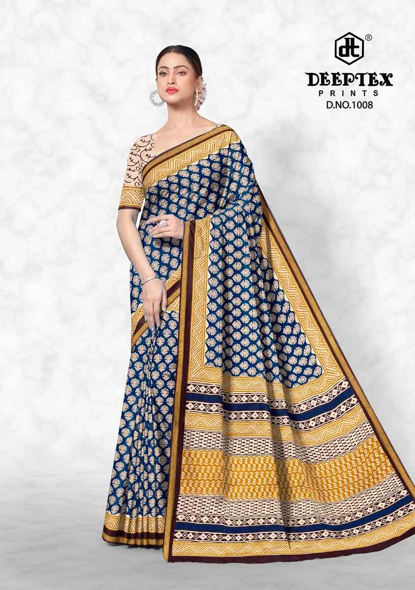 Deeptex Pinky City Vol 1 Cotton Saree 10 pcs Catalogue