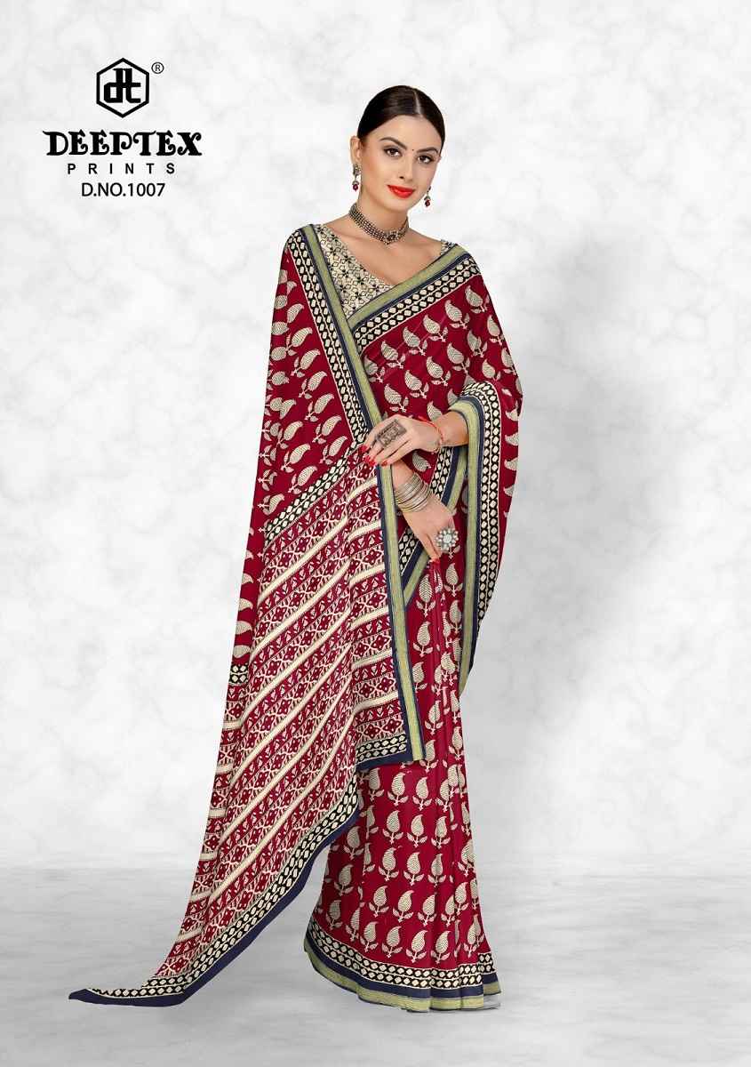 Deeptex Pinky City Vol 1 Cotton Saree 10 pcs Catalogue