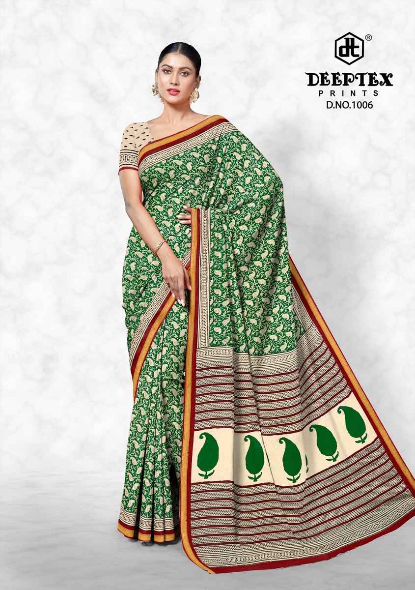 Deeptex Pinky City Vol 1 Cotton Saree 10 pcs Catalogue