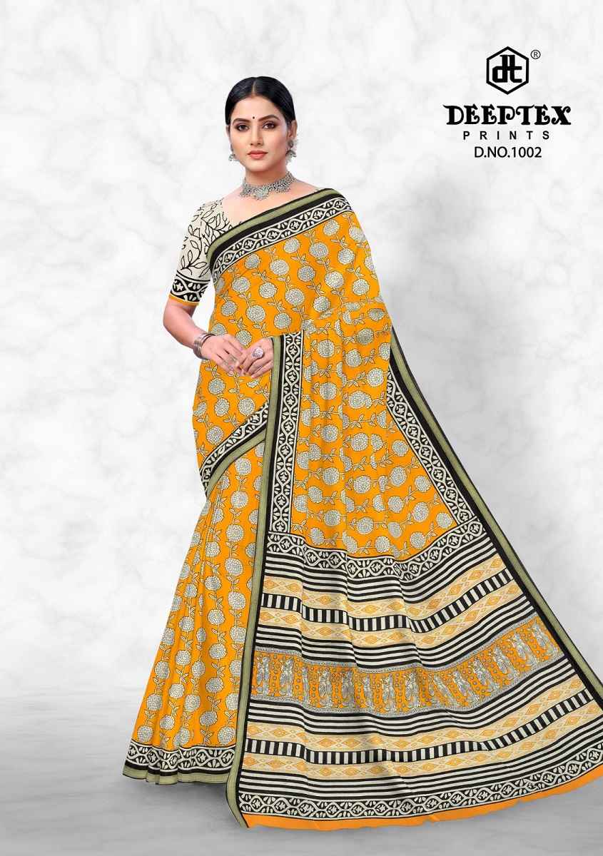 Deeptex Pinky City Vol 1 Cotton Saree 10 pcs Catalogue