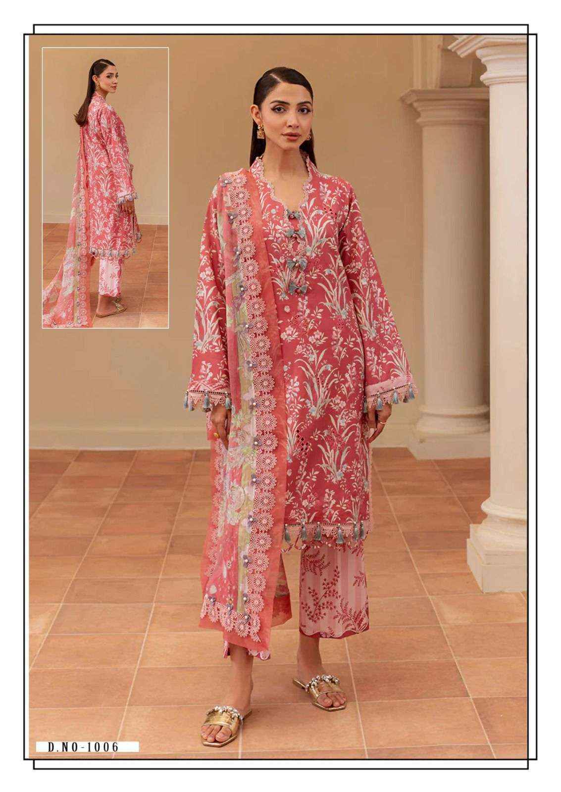 Hala Mausummery Vol 1 Cotton Dress Material 6 pcs Catalogue