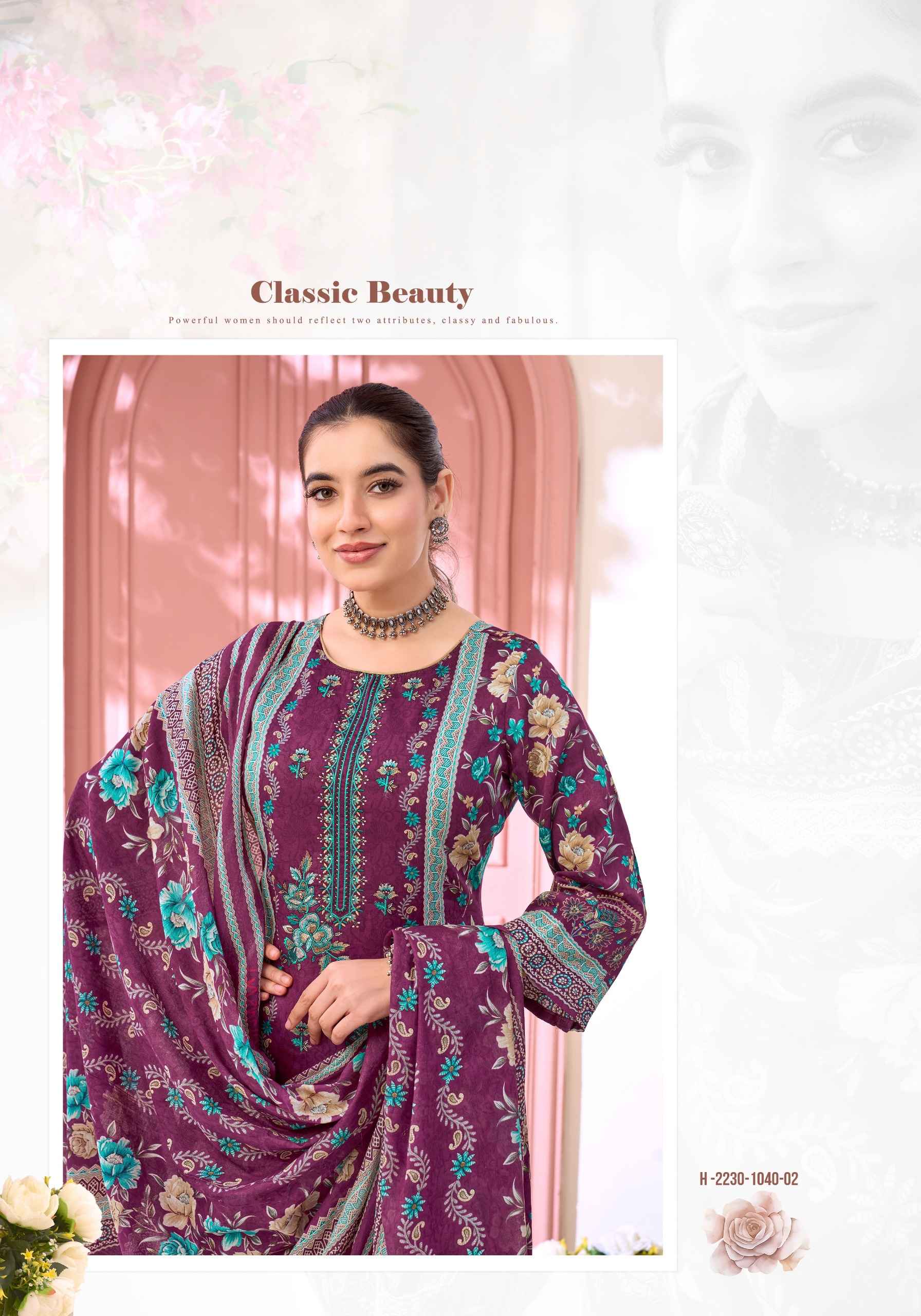 Harshit Fashion Fateena Zam Cotton Dress Material 6 pcs Catalogue