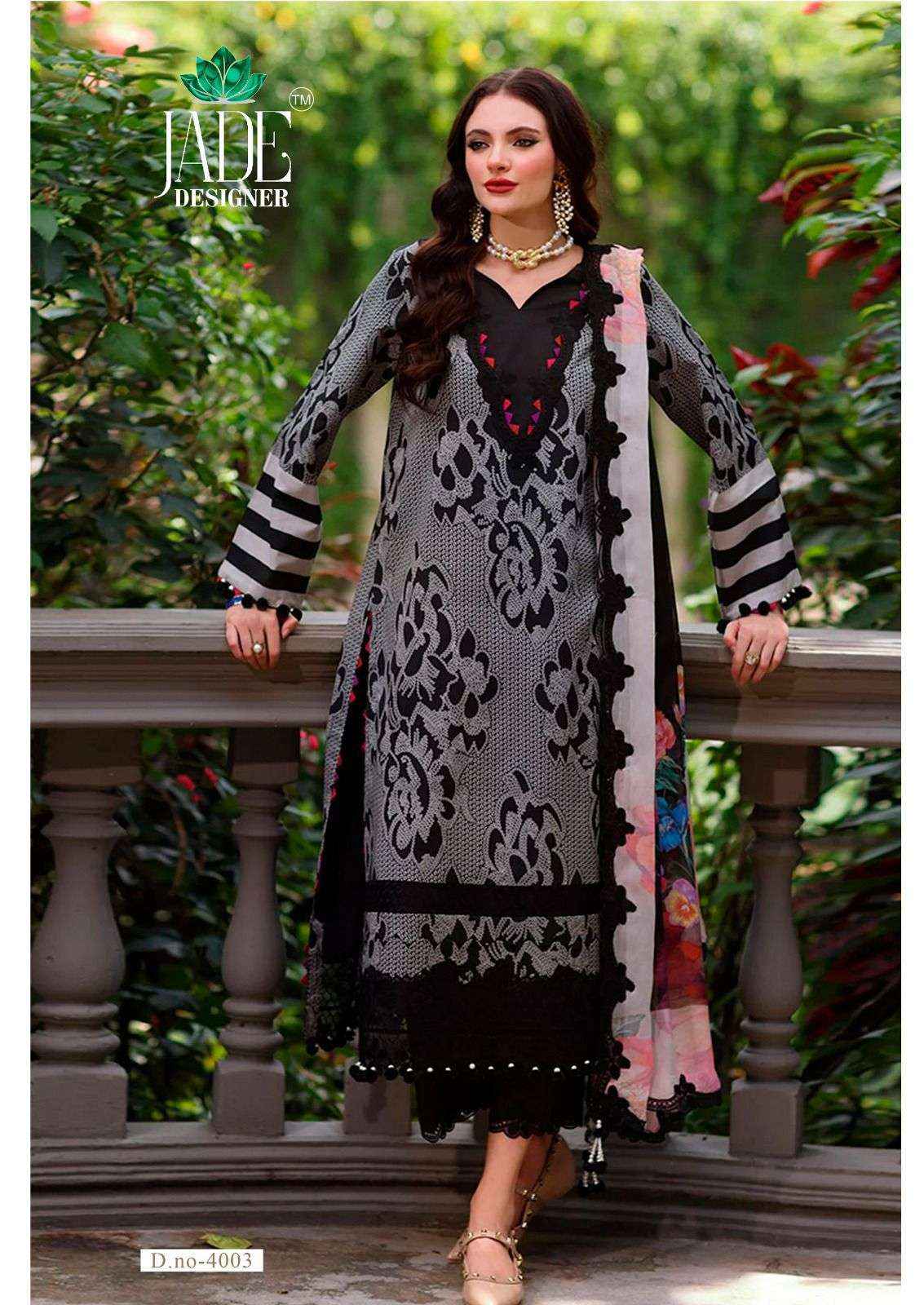 Jade Ayesha Zara Vol 4 Readymade Lawn Cotton Dress 6 pcs Catalogue