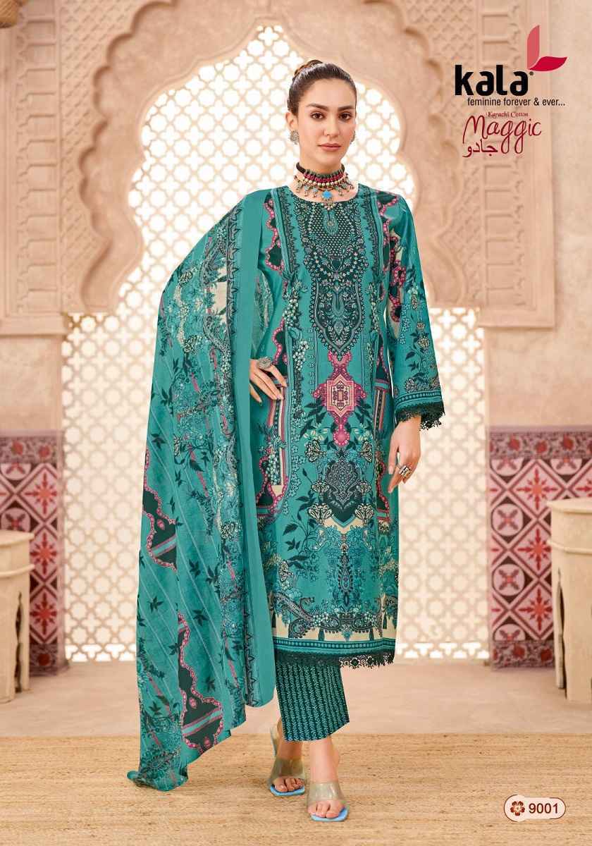 Kala Maggic Vol 24 Cotton Dress Material 12 pcs Catalogue