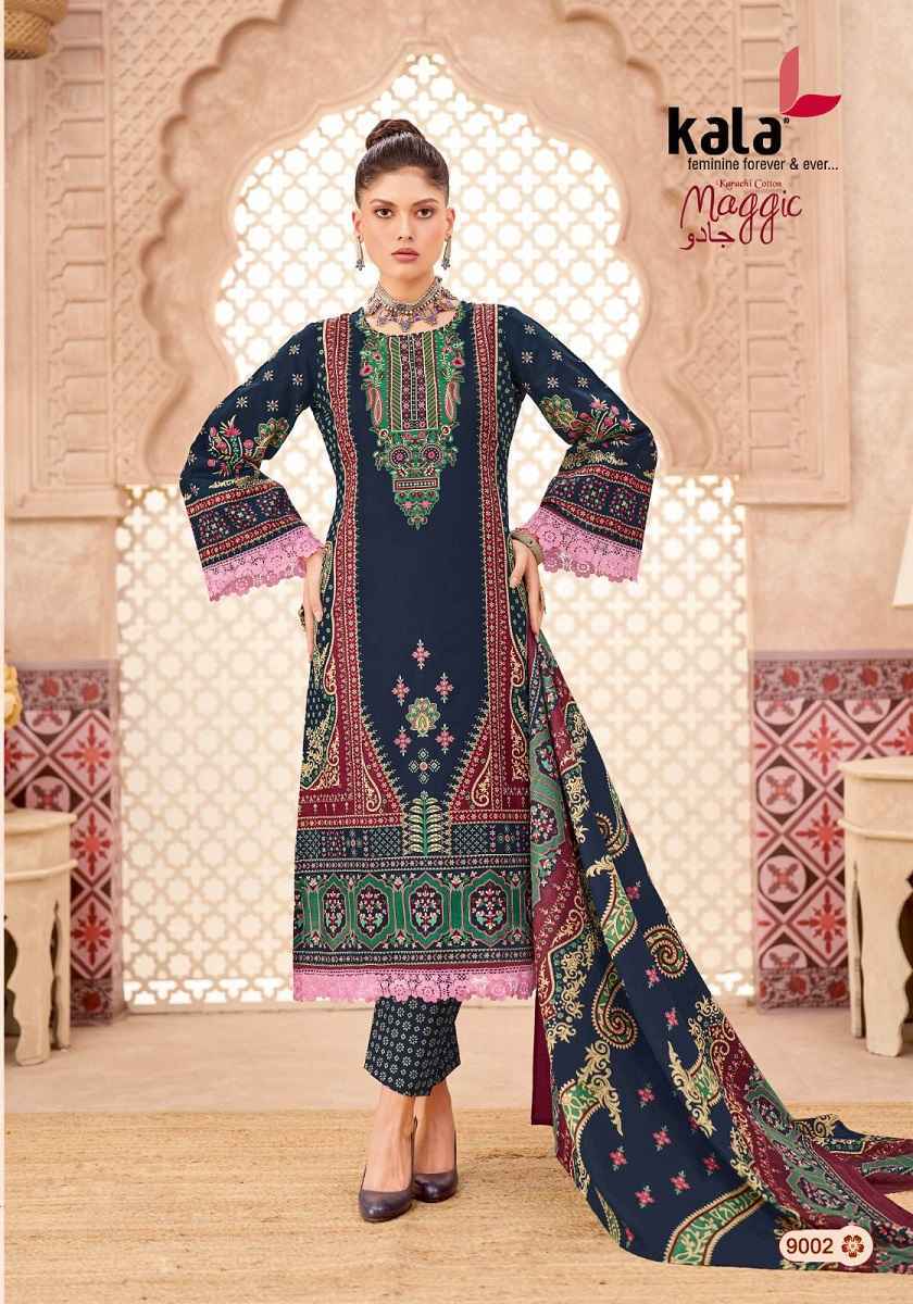 Kala Maggic Vol 24 Cotton Dress Material 12 pcs Catalogue