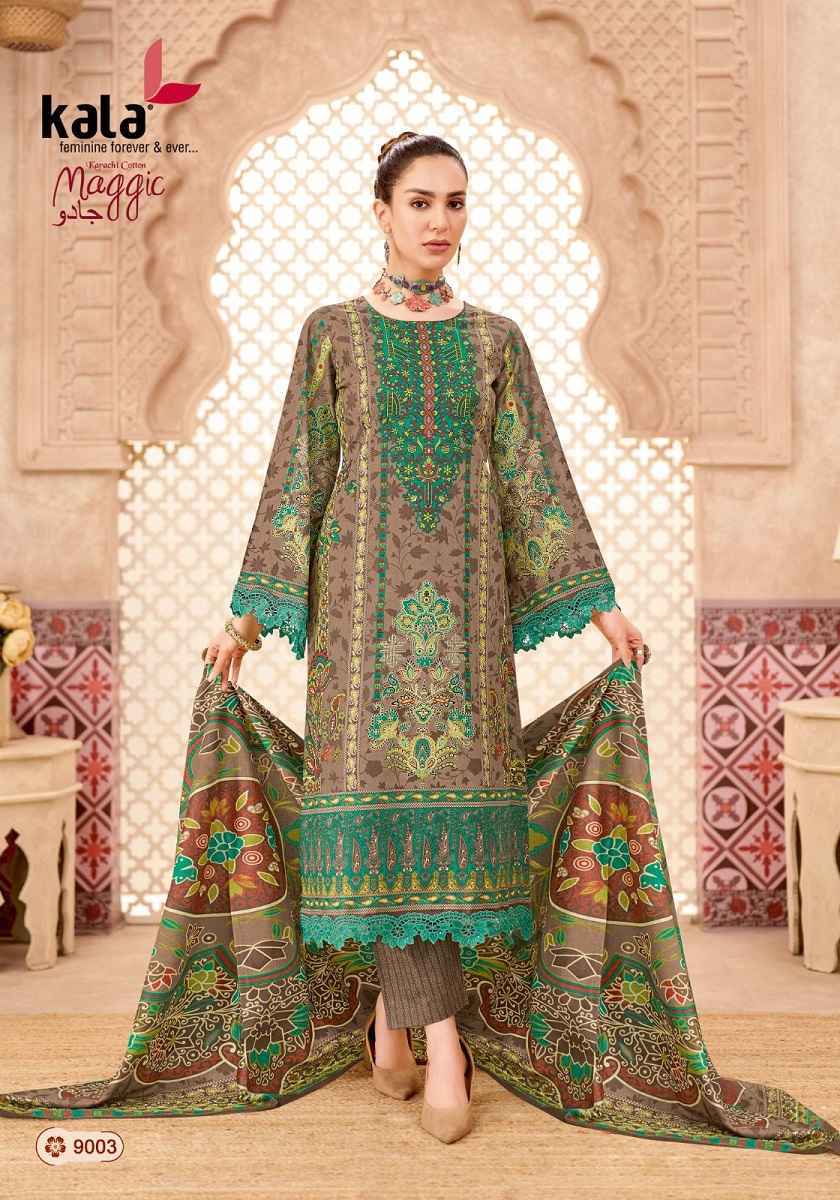 Kala Maggic Vol 24 Cotton Dress Material 12 pcs Catalogue