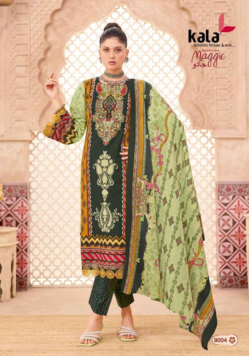 Kala Maggic Vol 24 Cotton Dress Material 12 pcs Catalogue