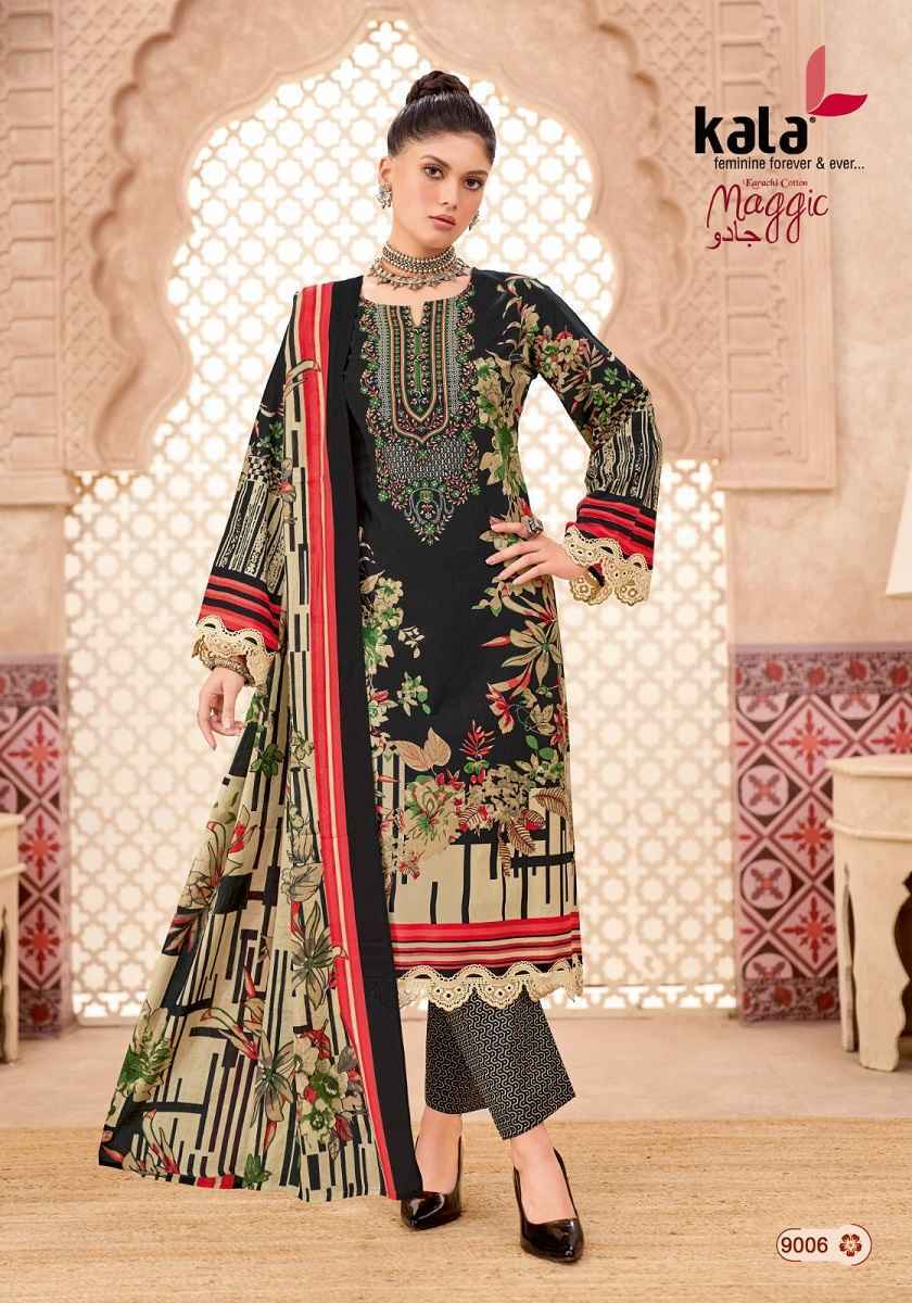Kala Maggic Vol 24 Cotton Dress Material 12 pcs Catalogue