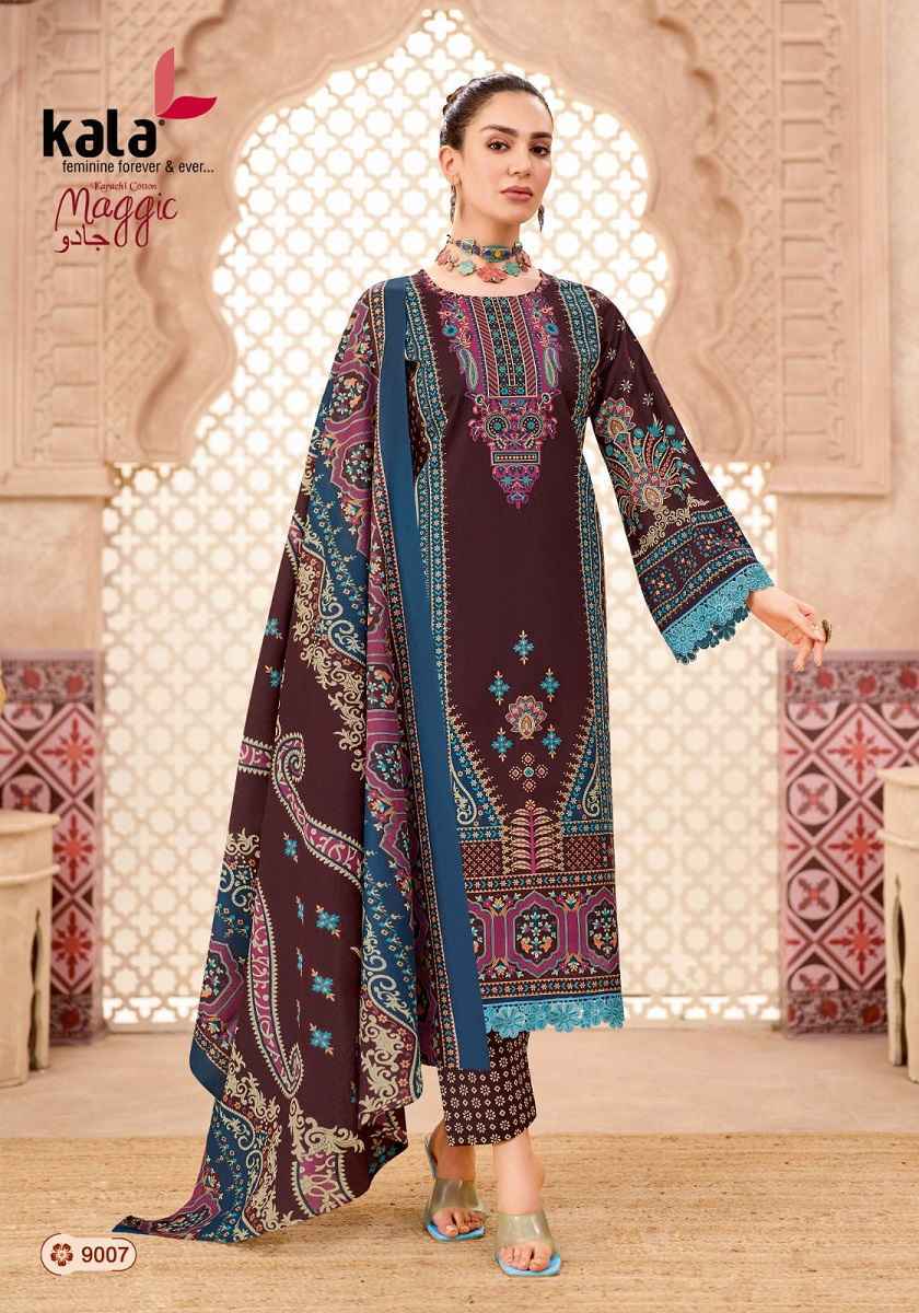 Kala Maggic Vol 24 Cotton Dress Material 12 pcs Catalogue