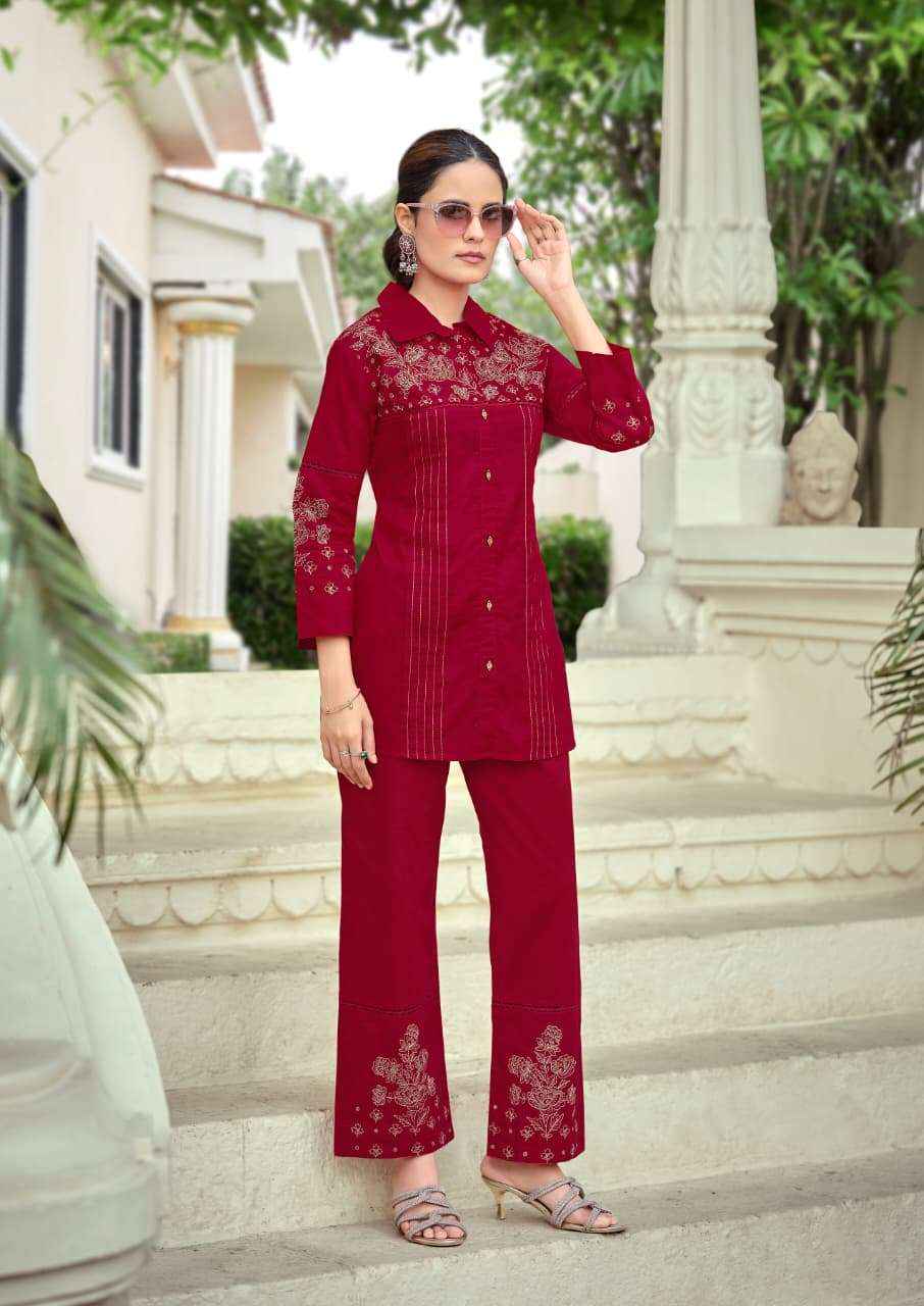 Karissa Maria Cotton Kurti With Bottom 4 pcs Catalogue