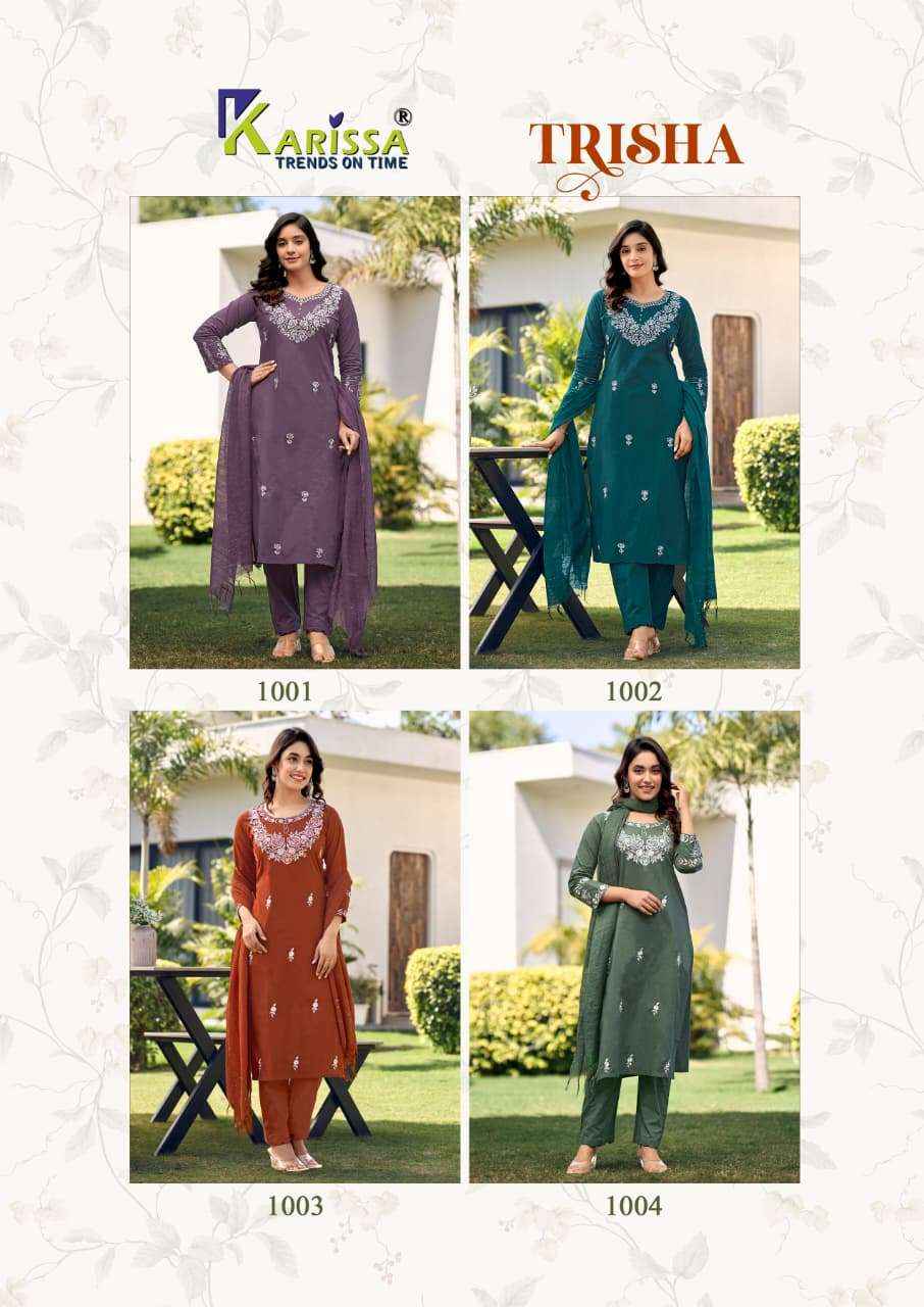 Karissa Trisha Cotton Kurti Combo 4 pcs Catalogue