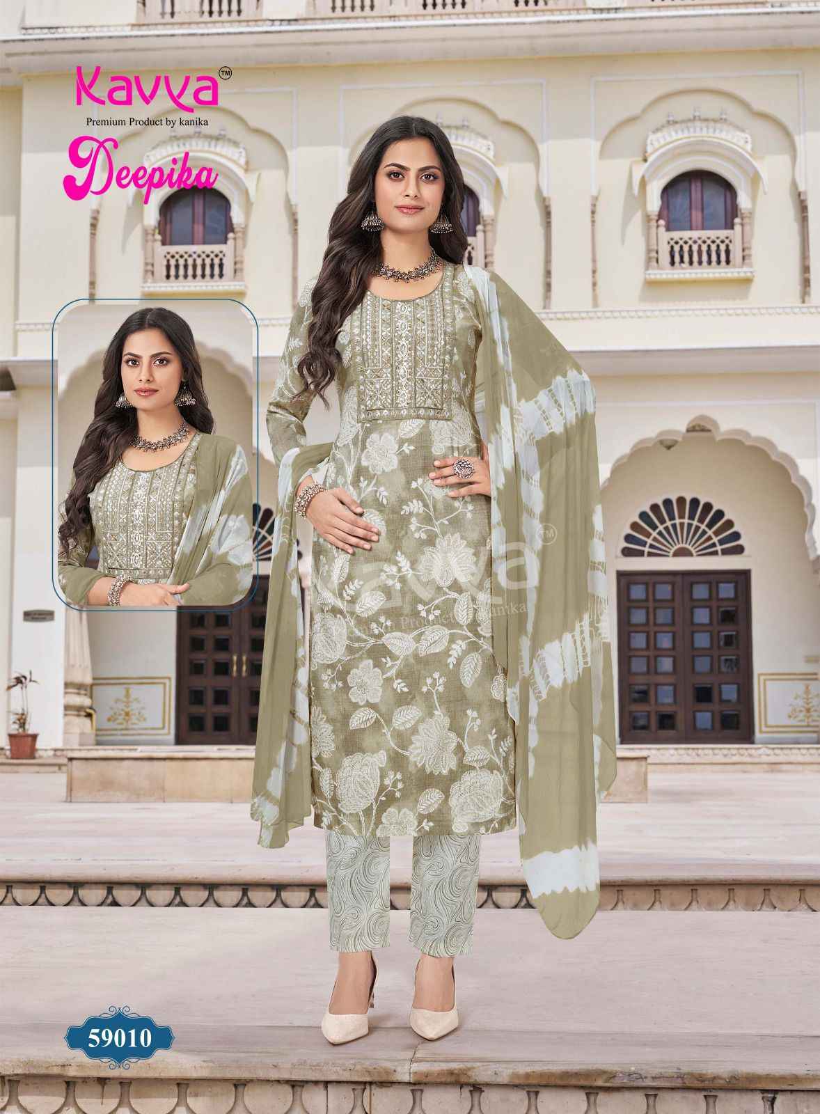 Kavya Deepika Vol 59 Capsule Kurti Combo 10 pcs Catalogue