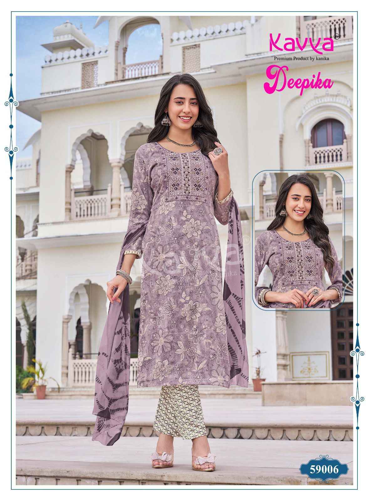 Kavya Deepika Vol 59 Capsule Kurti Combo 10 pcs Catalogue