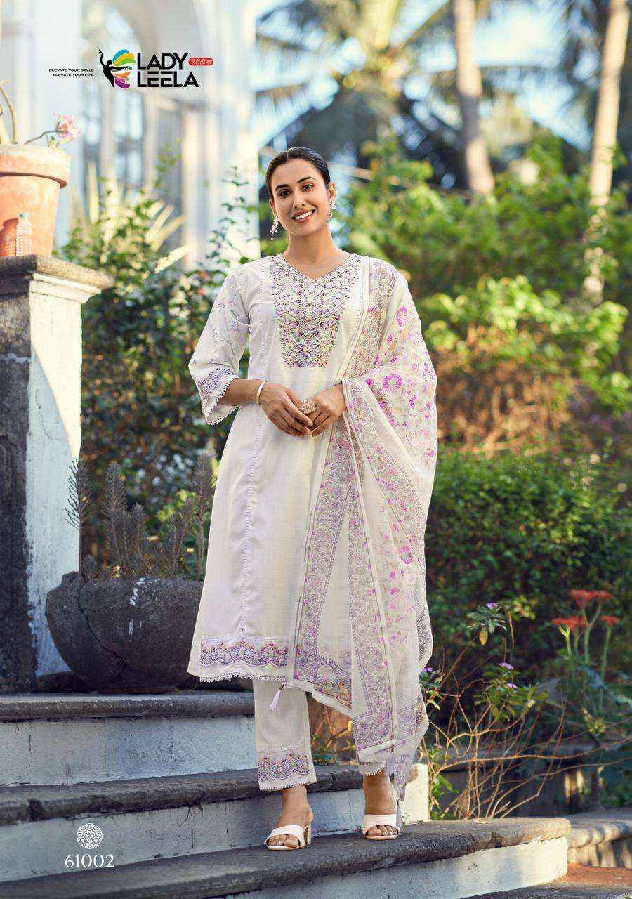 Lady Leela Gulzar Linen Cotton Kurti Combo 4 pcs Catalogue