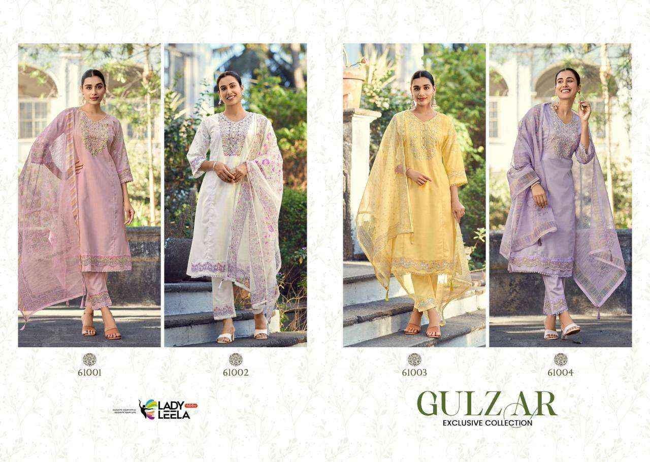 Lady Leela Gulzar Linen Cotton Kurti Combo 4 pcs Catalogue