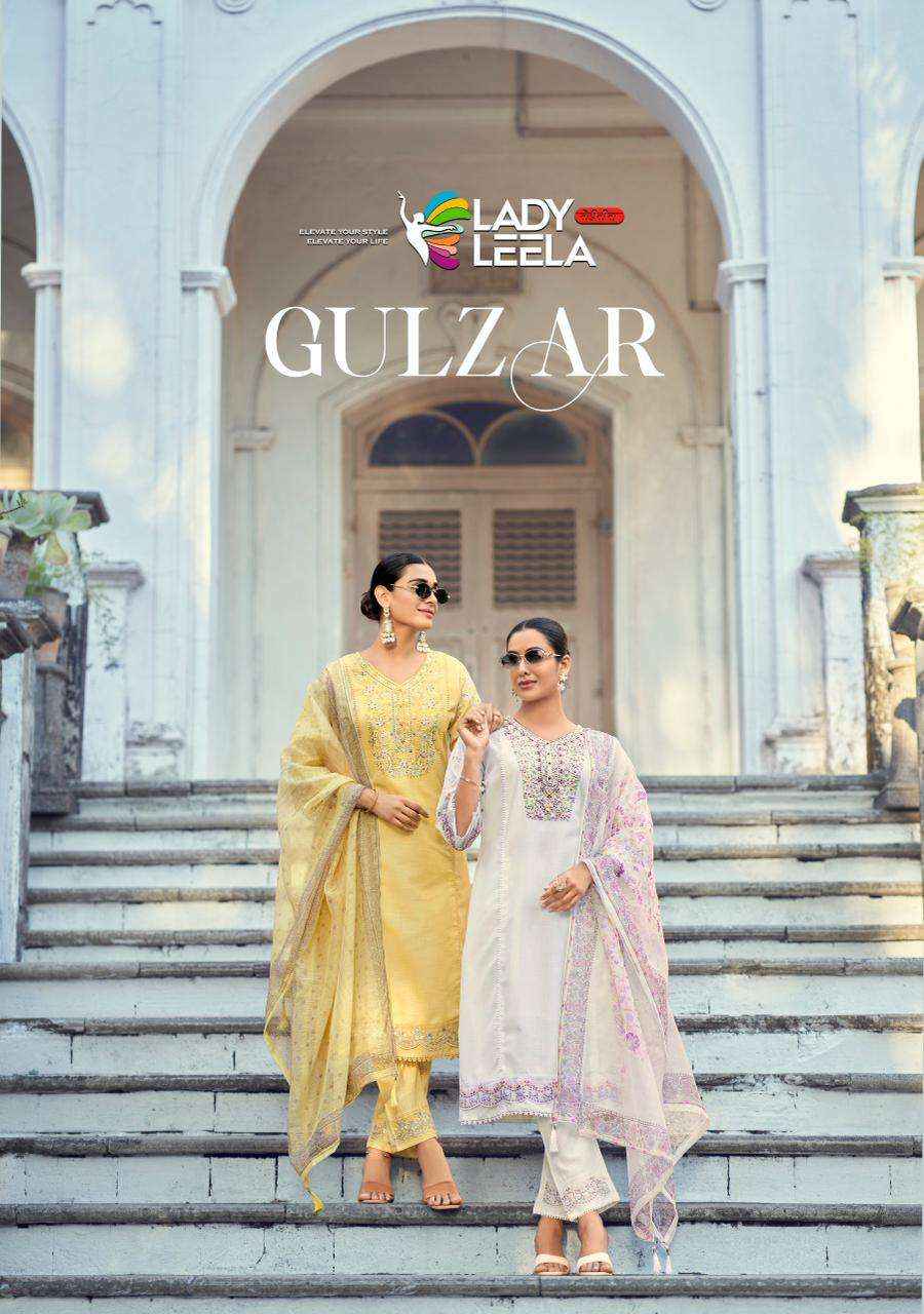 Lady Leela Gulzar Linen Cotton Kurti Combo 4 pcs Catalogue