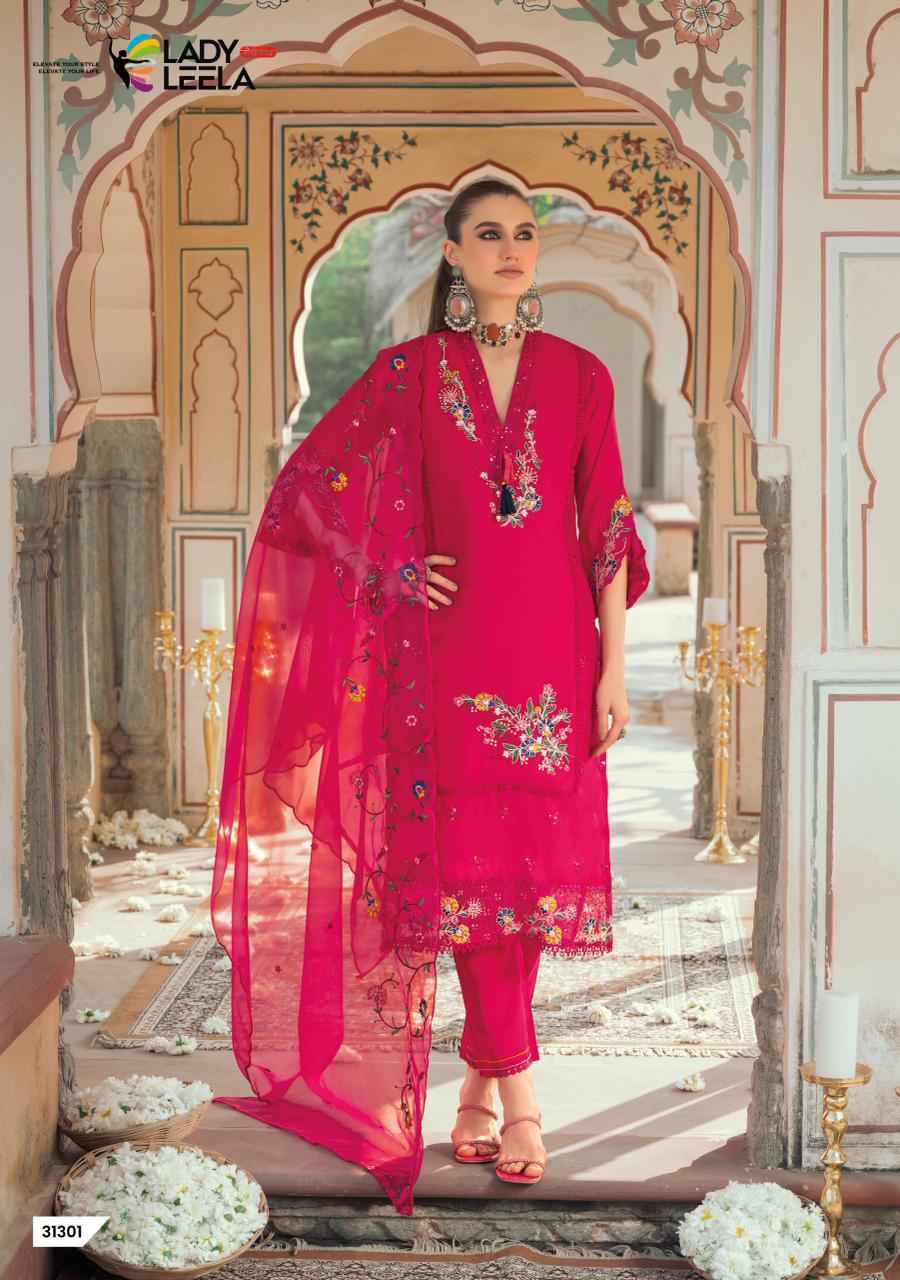 Lady Leela Leyla Chanderi Kurti Combo 4 pcs Catalogue
