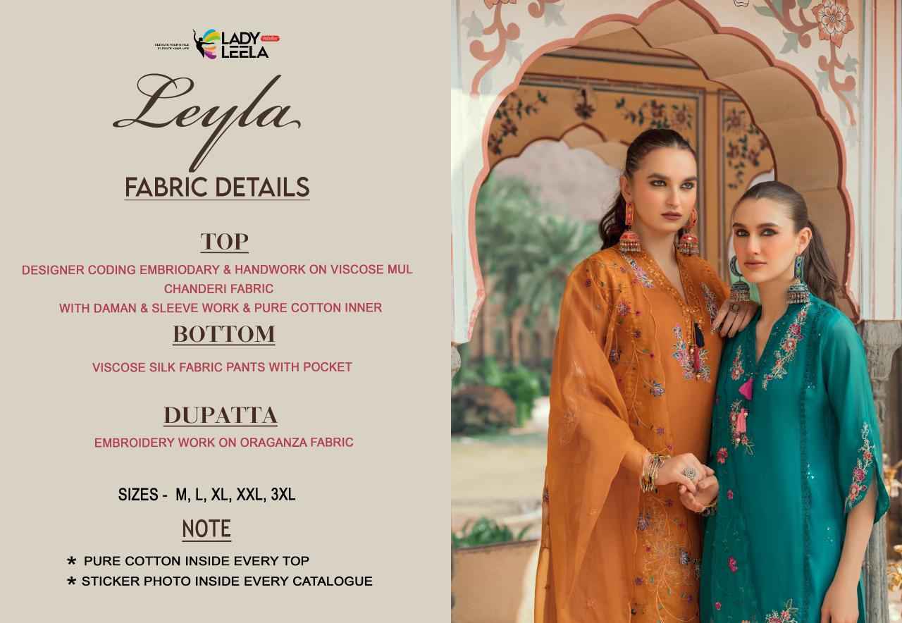 Lady Leela Leyla Chanderi Kurti Combo 4 pcs Catalogue