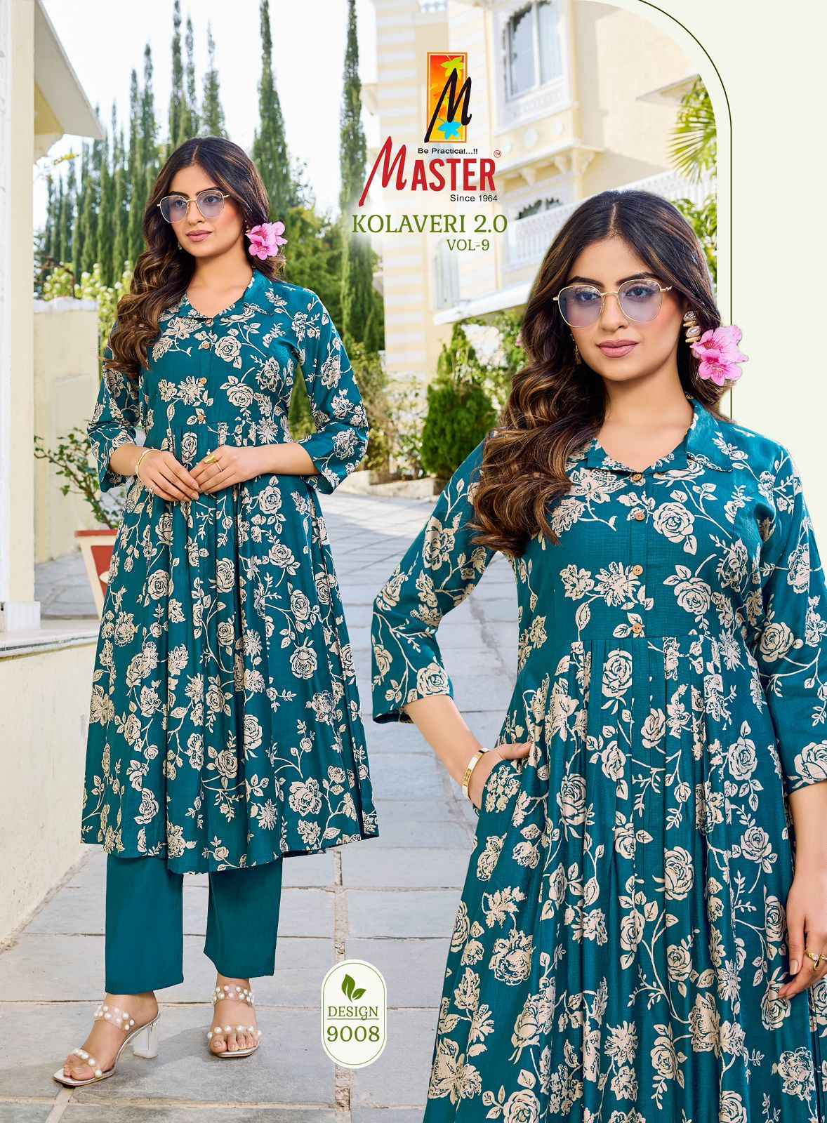 Master Kolaveri 2.0 Vol 9 Vertican Kurti With Bottom 10 pcs Catalogue