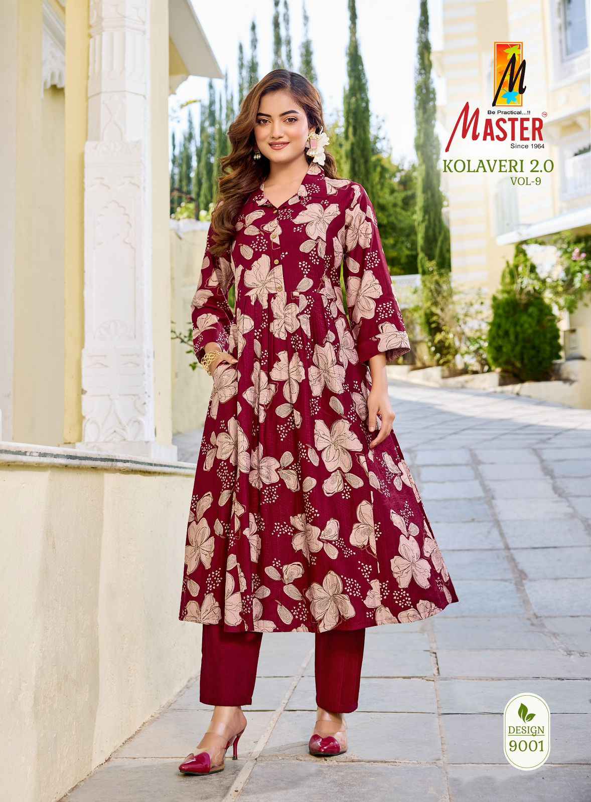 Master Kolaveri 2.0 Vol 9 Vertican Kurti With Bottom 10 pcs Catalogue
