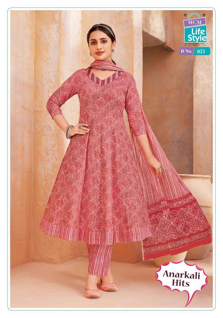 MCM Lifestyle Anarkali Hits Cotton Kurti Combo 10 pcs Catalogue