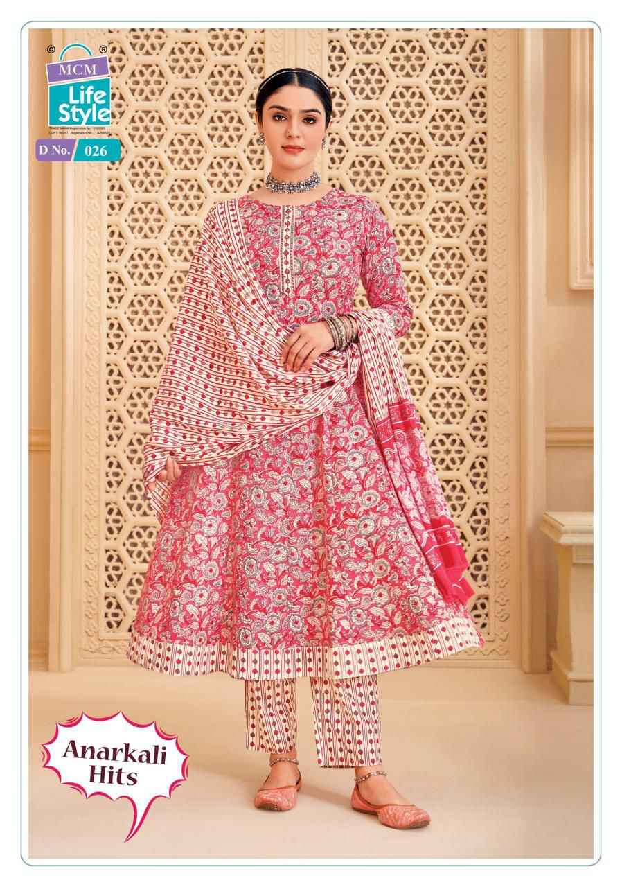 MCM Lifestyle Anarkali Hits Cotton Kurti Combo 10 pcs Catalogue