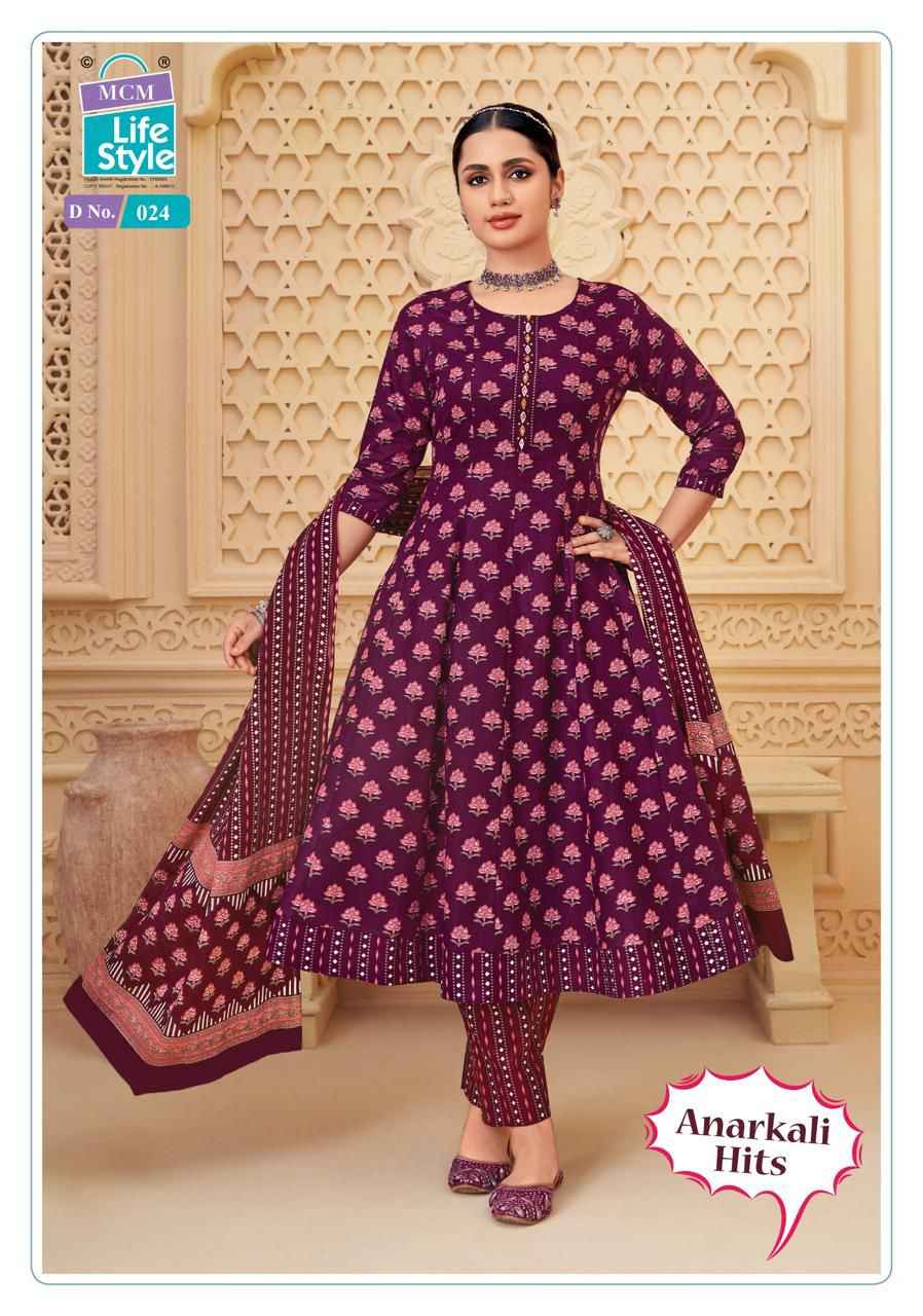 MCM Lifestyle Anarkali Hits Cotton Kurti Combo 10 pcs Catalogue