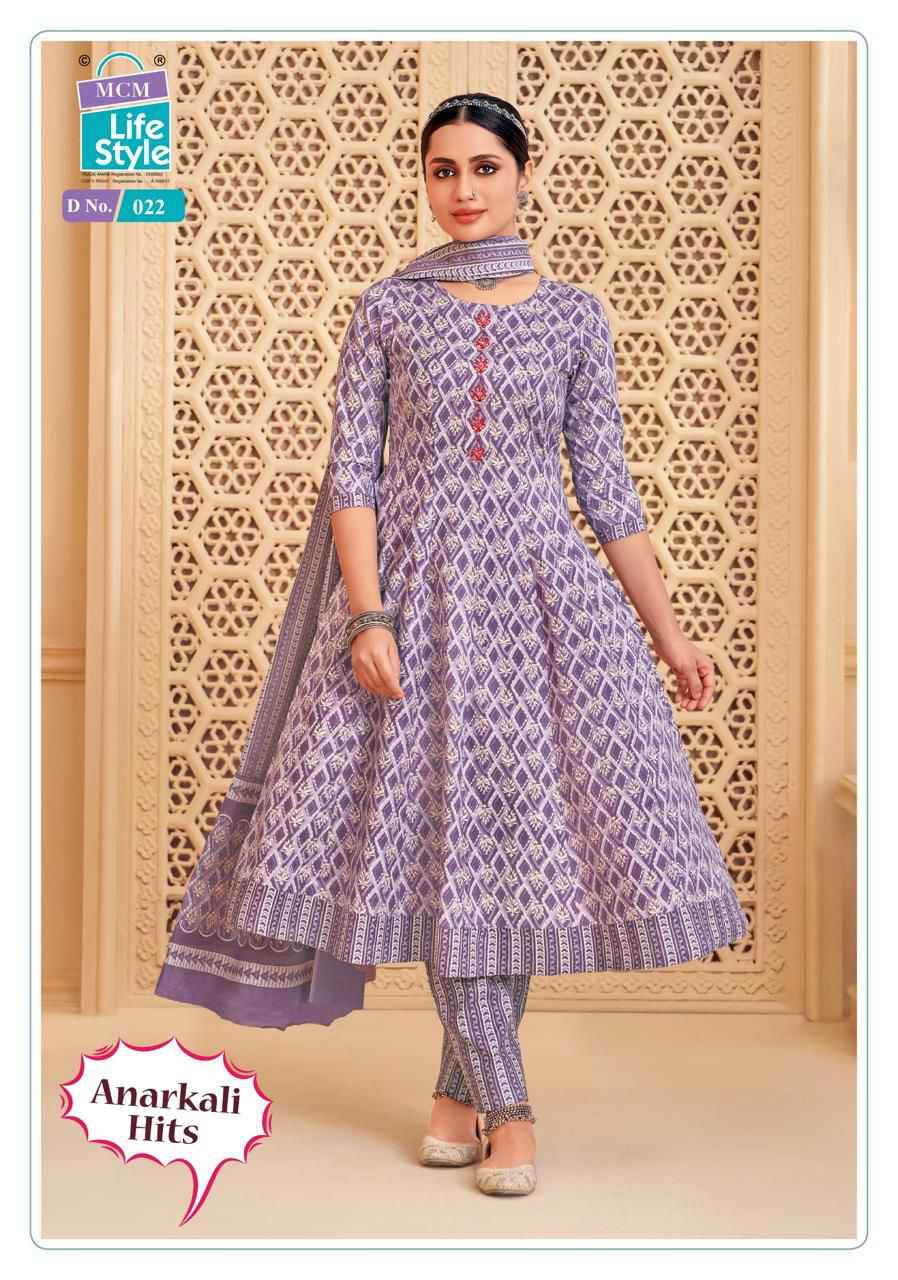 MCM Lifestyle Anarkali Hits Cotton Kurti Combo 10 pcs Catalogue