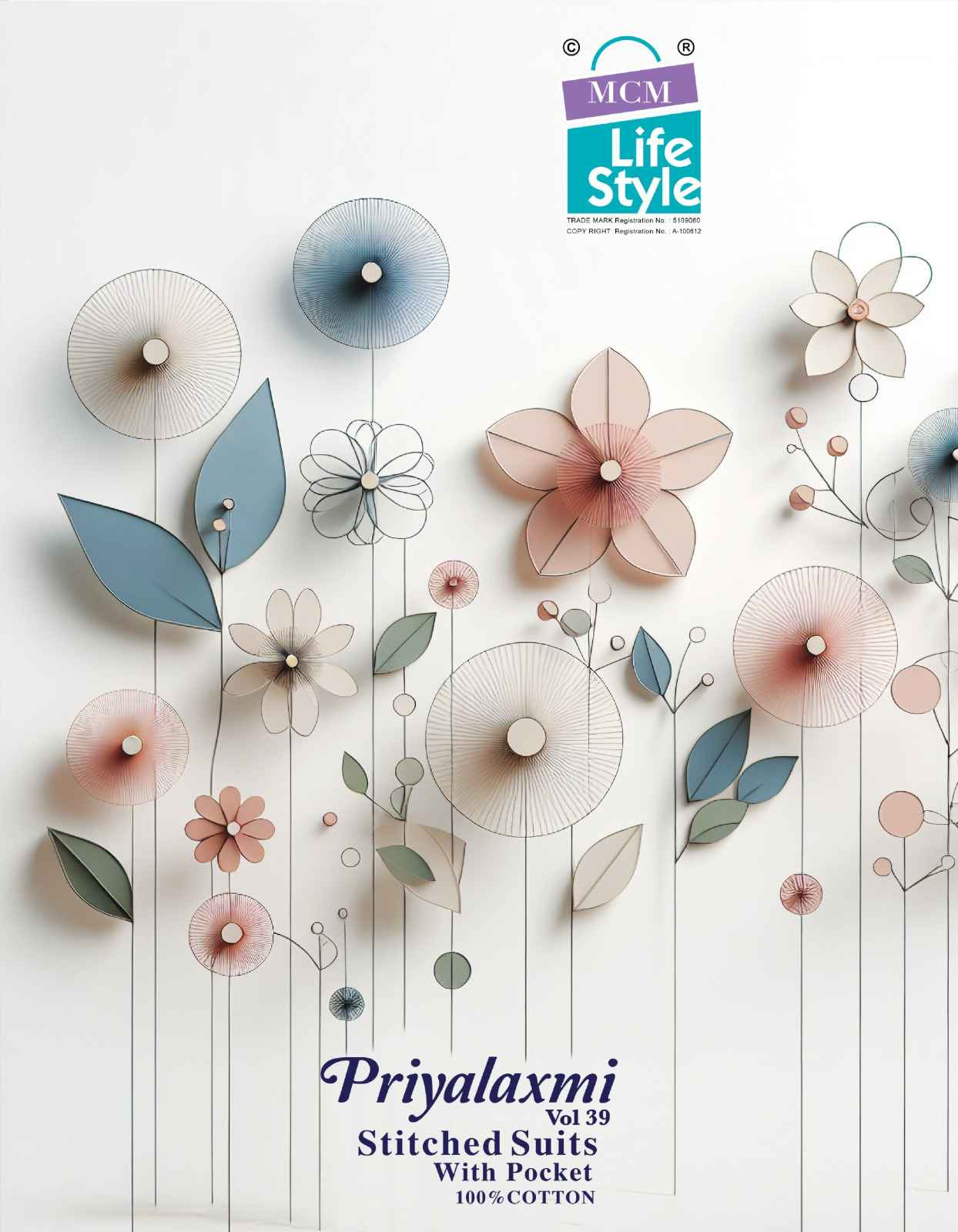 MCM Lifestyle Priyalaxmi Vol 39 Readymade Cotton Dress 20 pcs Catalogue