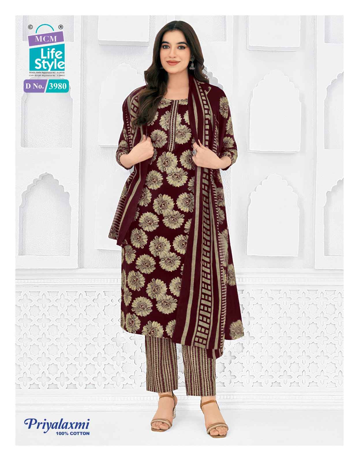 MCM Lifestyle Priyalaxmi Vol 39 Readymade Cotton Dress 20 pcs Catalogue
