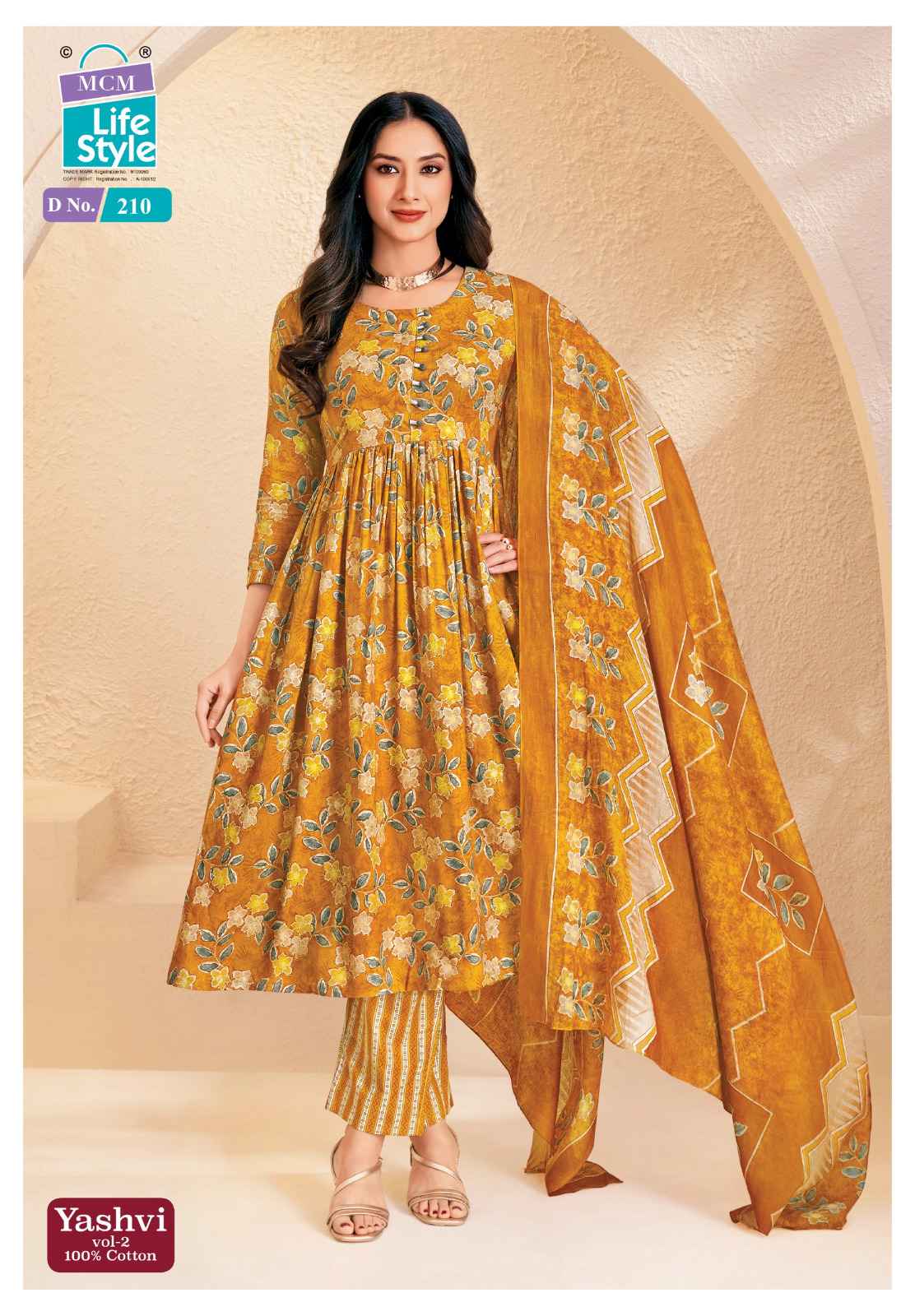 MCM Lifestyle Yashvi Vol 2 Readymade Cotton Dress 10 pcs Catalogue