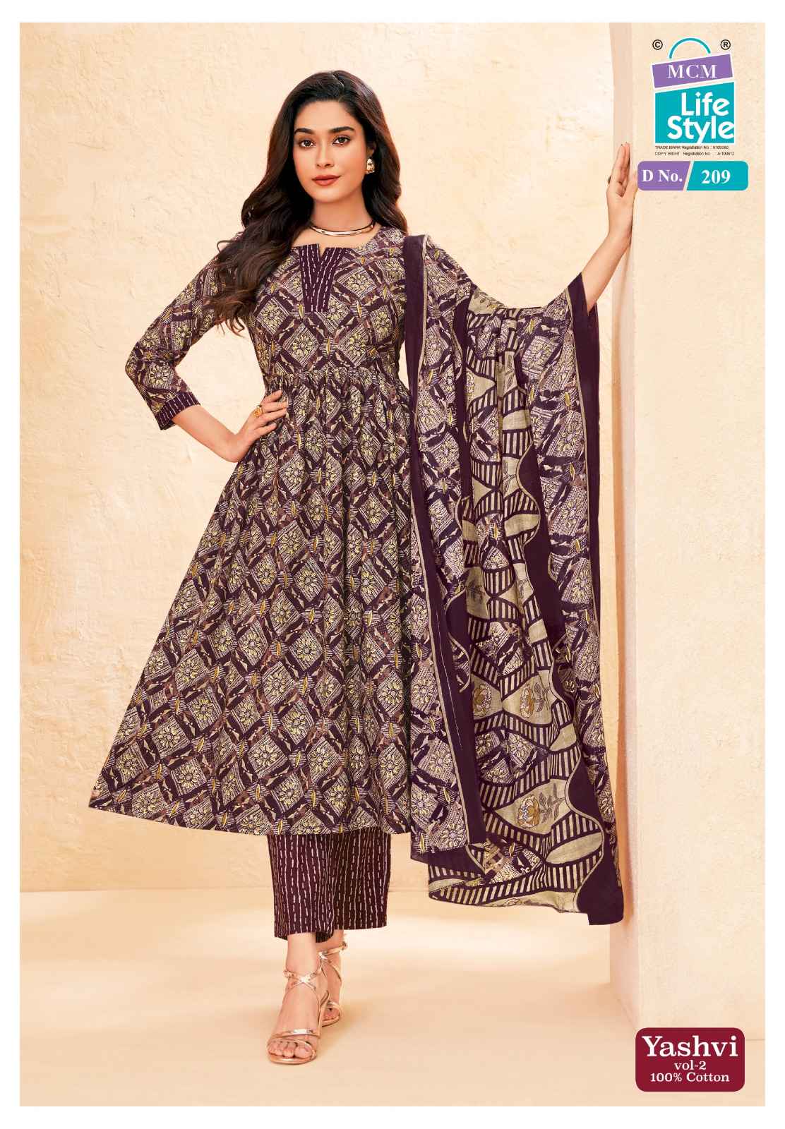 MCM Lifestyle Yashvi Vol 2 Readymade Cotton Dress 10 pcs Catalogue