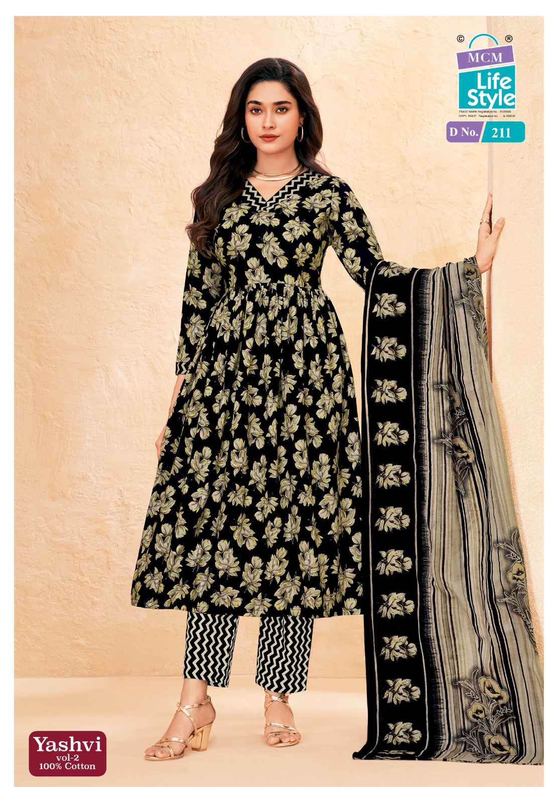 MCM Lifestyle Yashvi Vol 2 Readymade Cotton Dress 10 pcs Catalogue