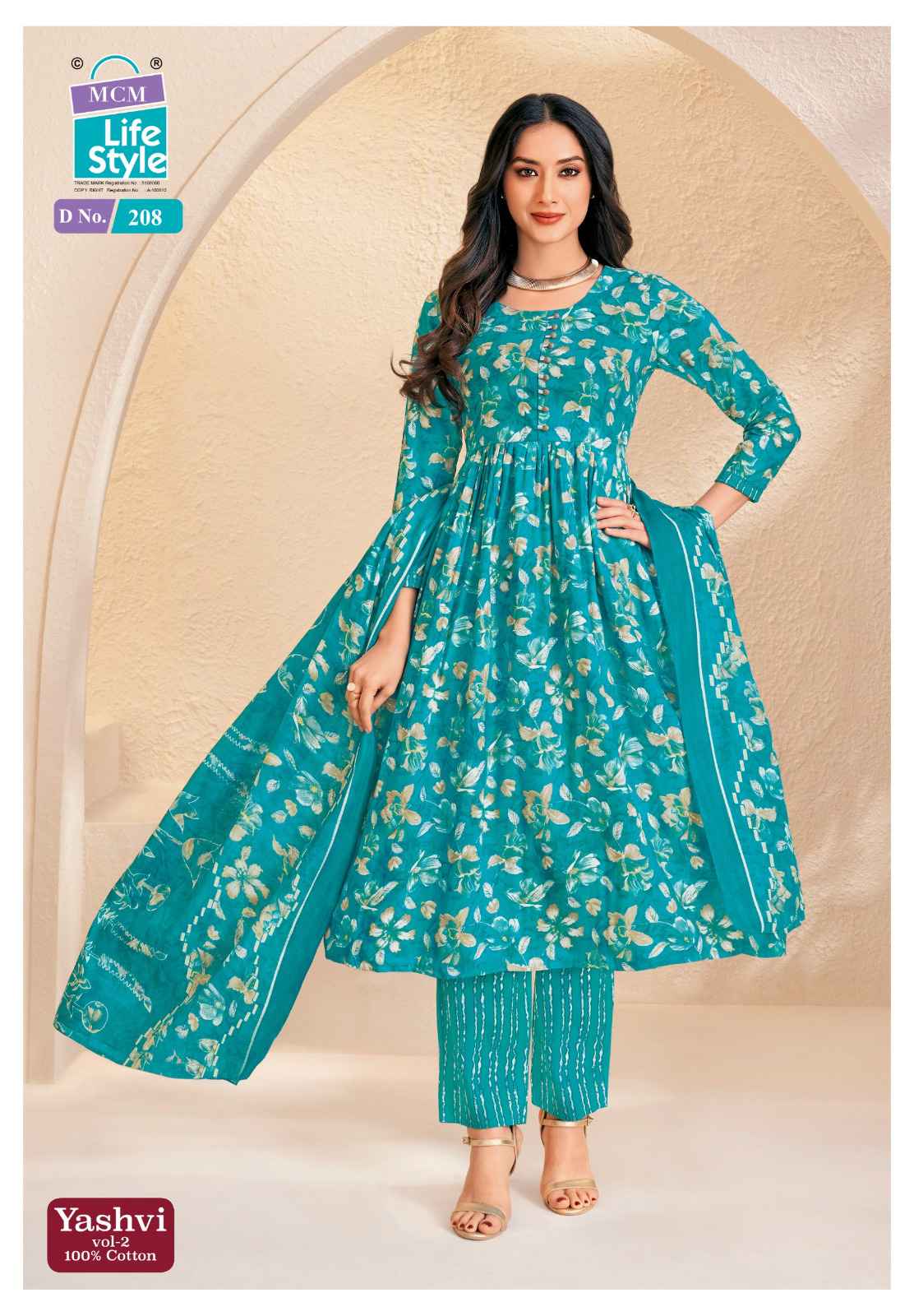 MCM Lifestyle Yashvi Vol 2 Readymade Cotton Dress 10 pcs Catalogue