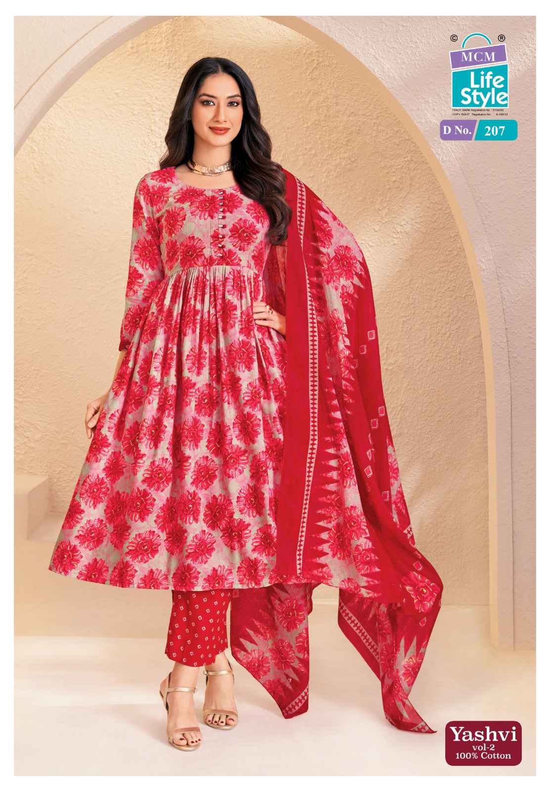MCM Lifestyle Yashvi Vol 2 Readymade Cotton Dress 10 pcs Catalogue