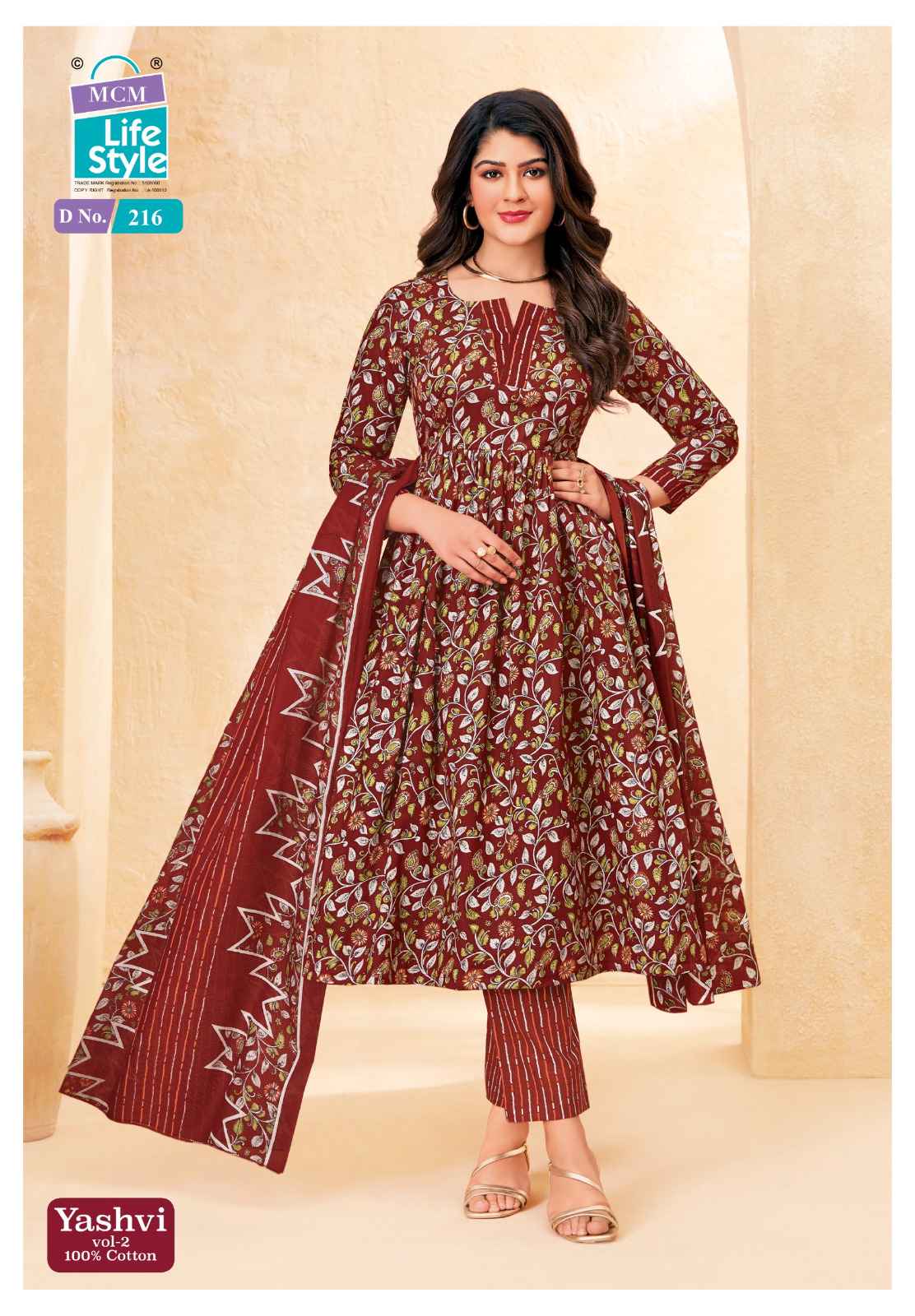 MCM Lifestyle Yashvi Vol 2 Readymade Cotton Dress 10 pcs Catalogue