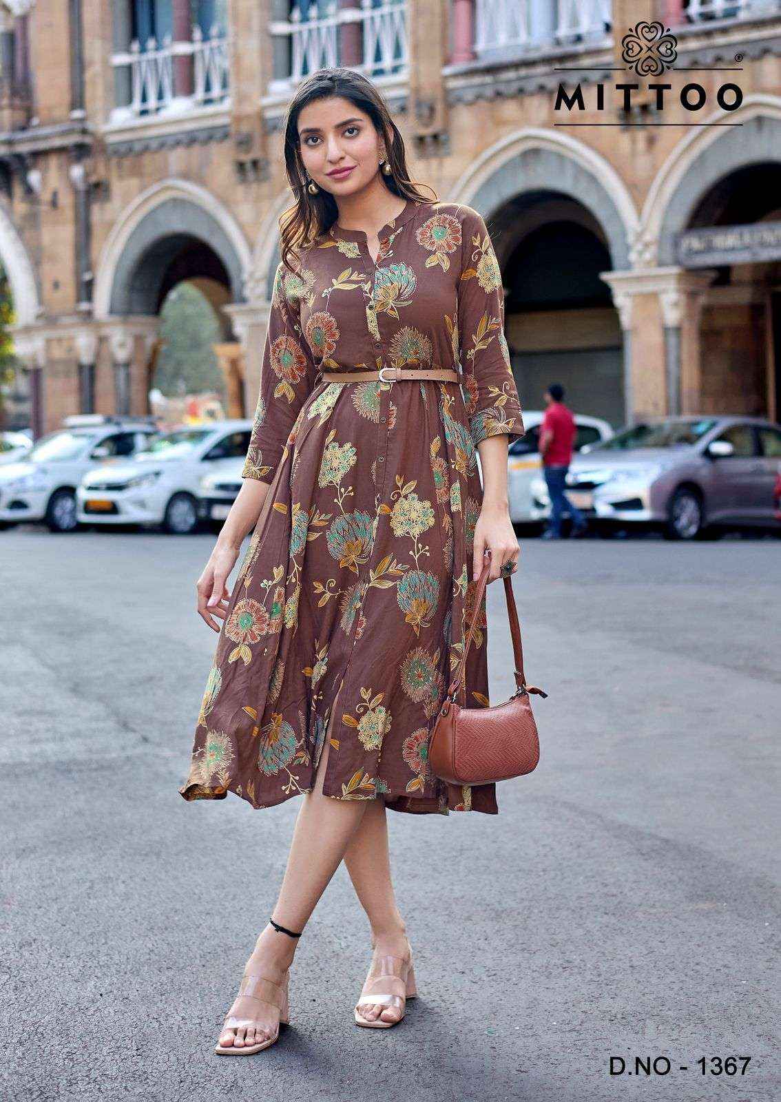 Mittoo Belt Vol 25 Rayon Kurti 6 pcs Catalogue