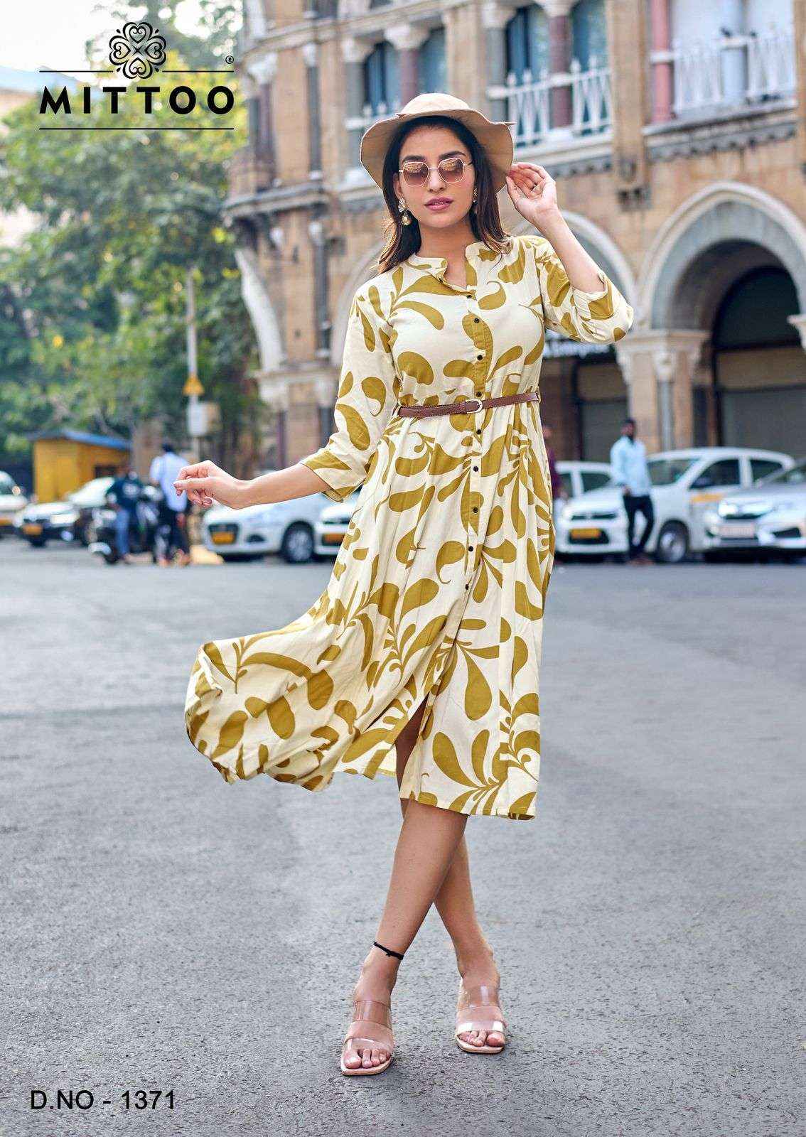 Mittoo Belt Vol 25 Rayon Kurti 6 pcs Catalogue