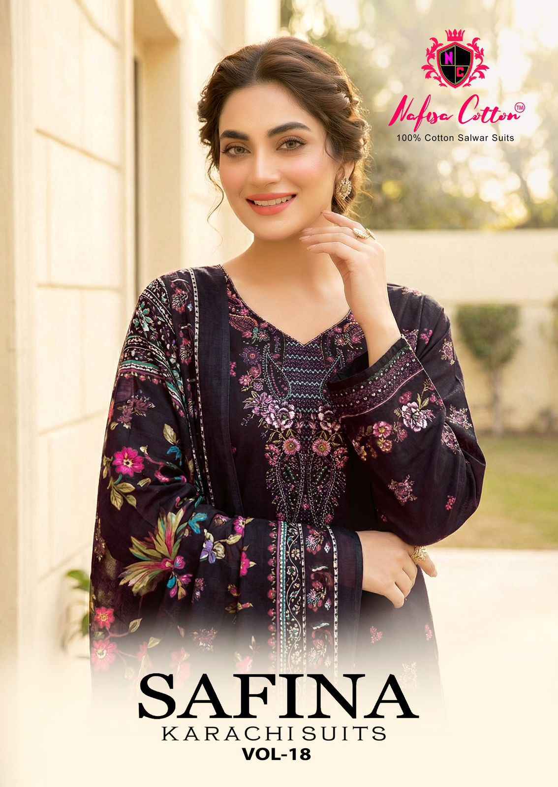 Nafisa Cotton Safina Vol 18 Cotton Dress Material 6 pcs Catalogue