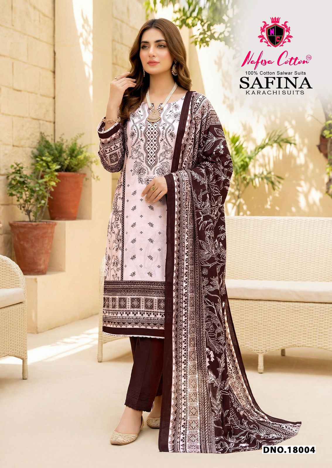 Nafisa Cotton Safina Vol 18 Cotton Dress Material 6 pcs Catalogue