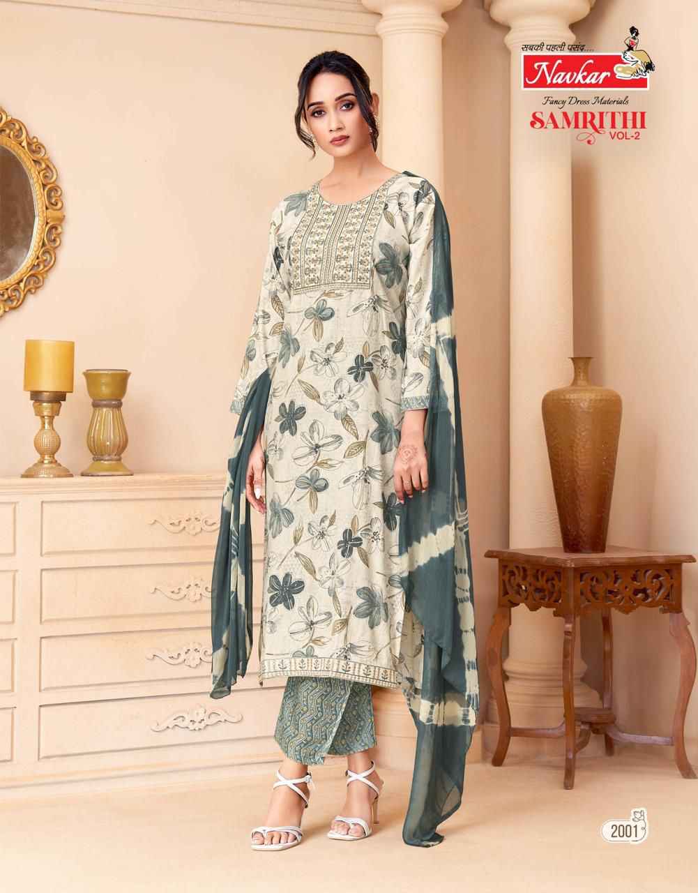 Navkar Samrithi Vol 2 Capsule Kurti Combo 8 pcs Catalogue