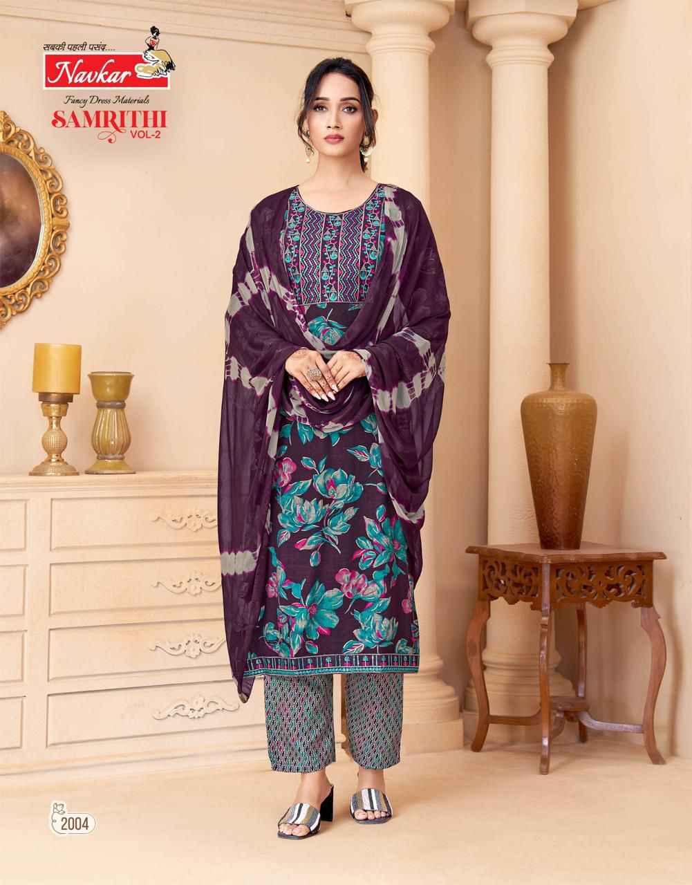 Navkar Samrithi Vol 2 Capsule Kurti Combo 8 pcs Catalogue