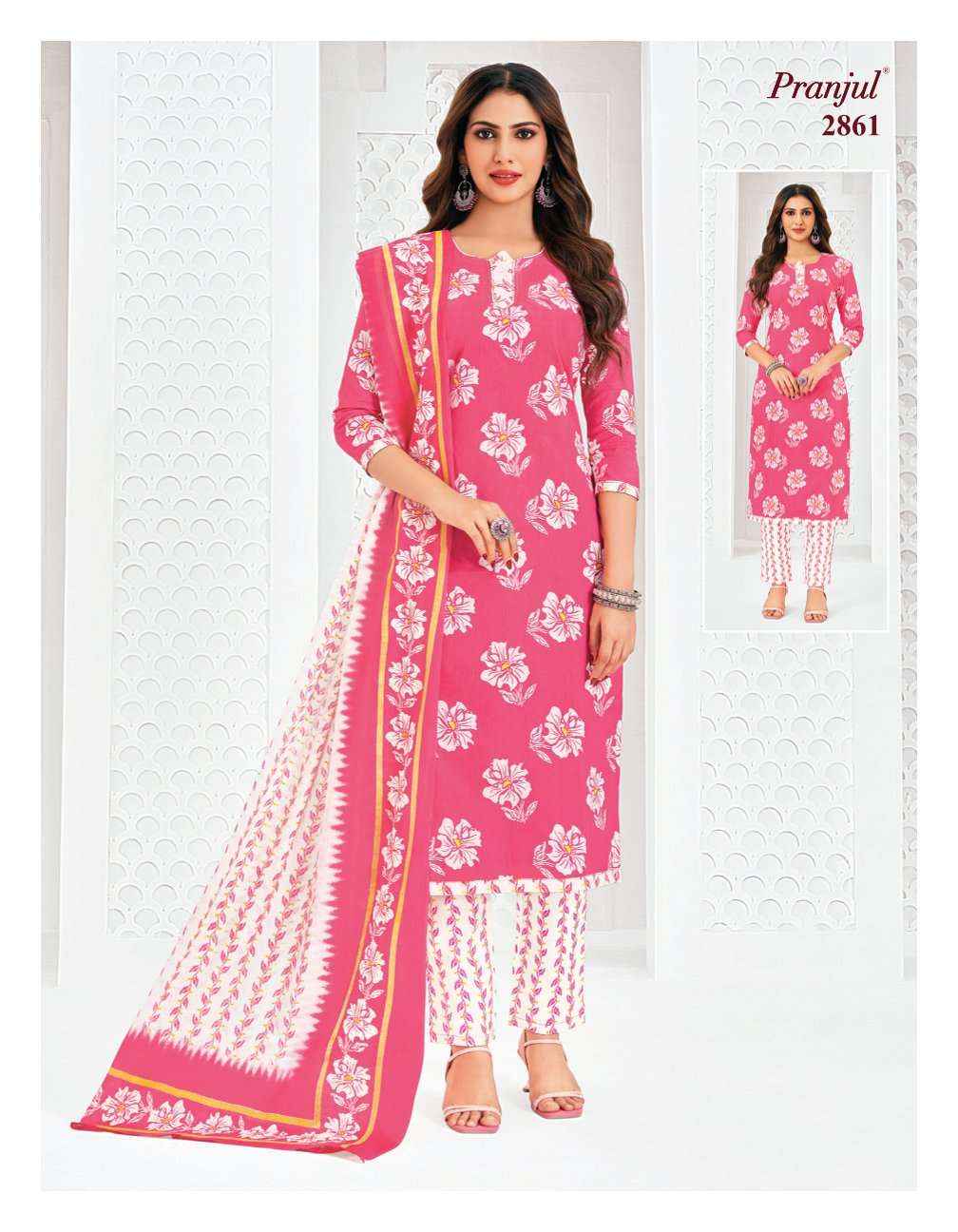 Pranjul Priyanka Vol 28 Cotton Dress Material 36 pcs Catalogue