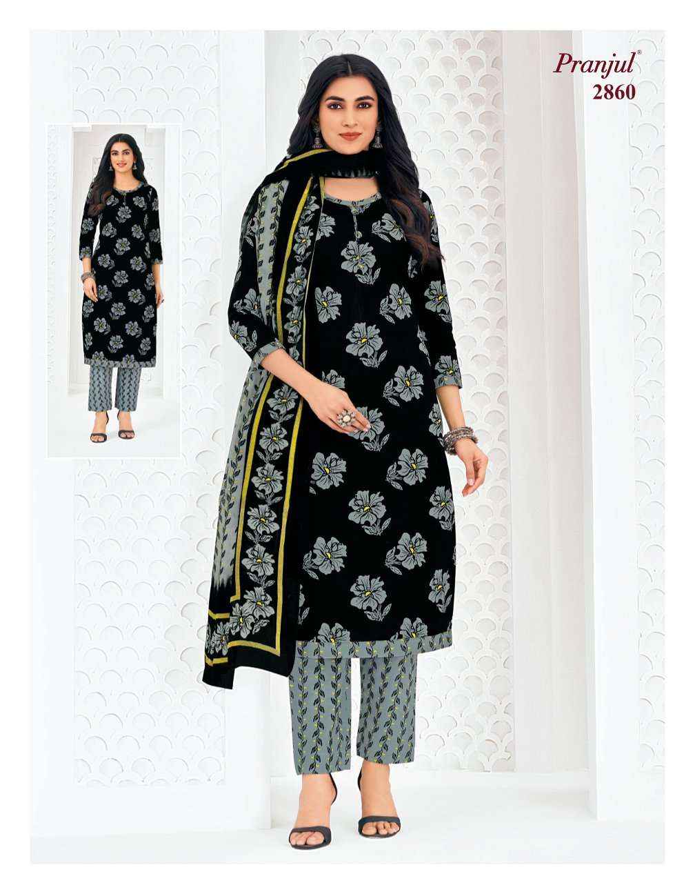 Pranjul Priyanka Vol 28 Cotton Dress Material 36 pcs Catalogue