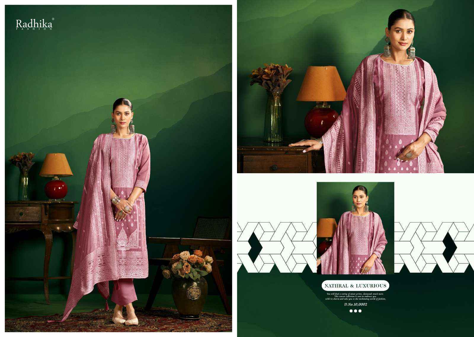 Radhika Fashion Azara Banarashi Adah Vol 11 Cotton Dress Material 6 pcs Catalogue