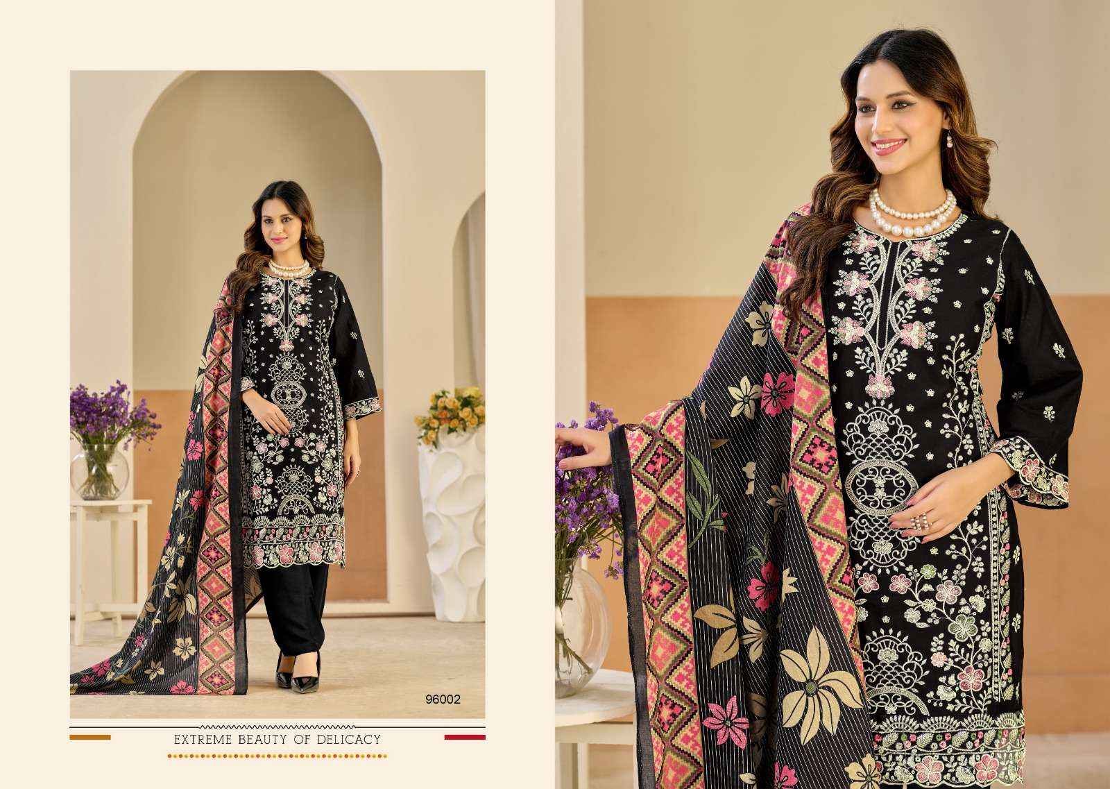 Radhika Fashion Azara Zubeda Vol 4 Lawn Cotton Dress Material 2 pcs Catalogue