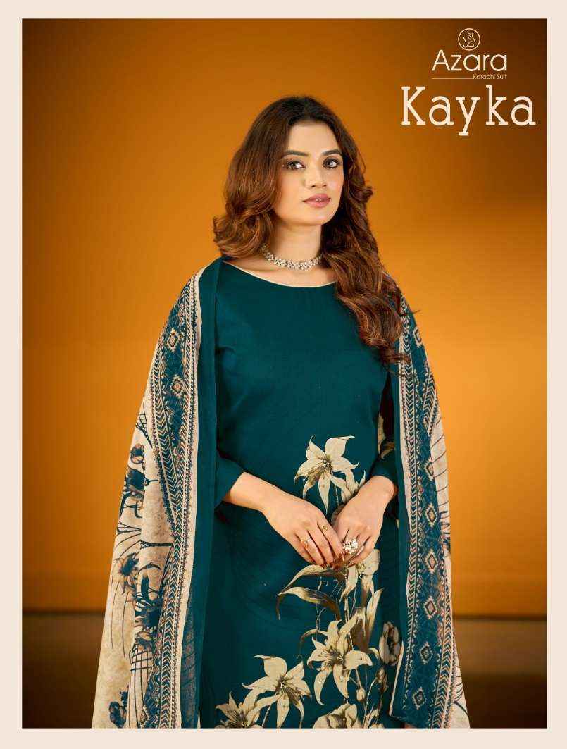 Radhika Fashion Kayka D No 1203 Jam Cotton Dress Material 4 pcs Catalogue