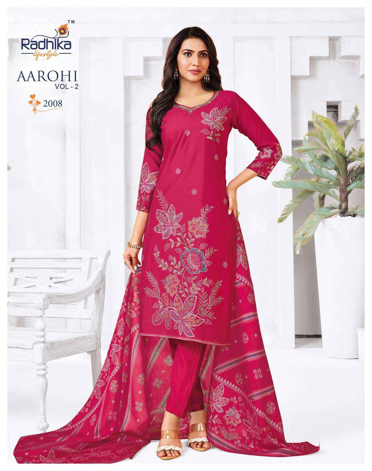 Radhika Lifestyle Aarohi Vol 2 Modal Kurti Combo 8 pcs Catalogue