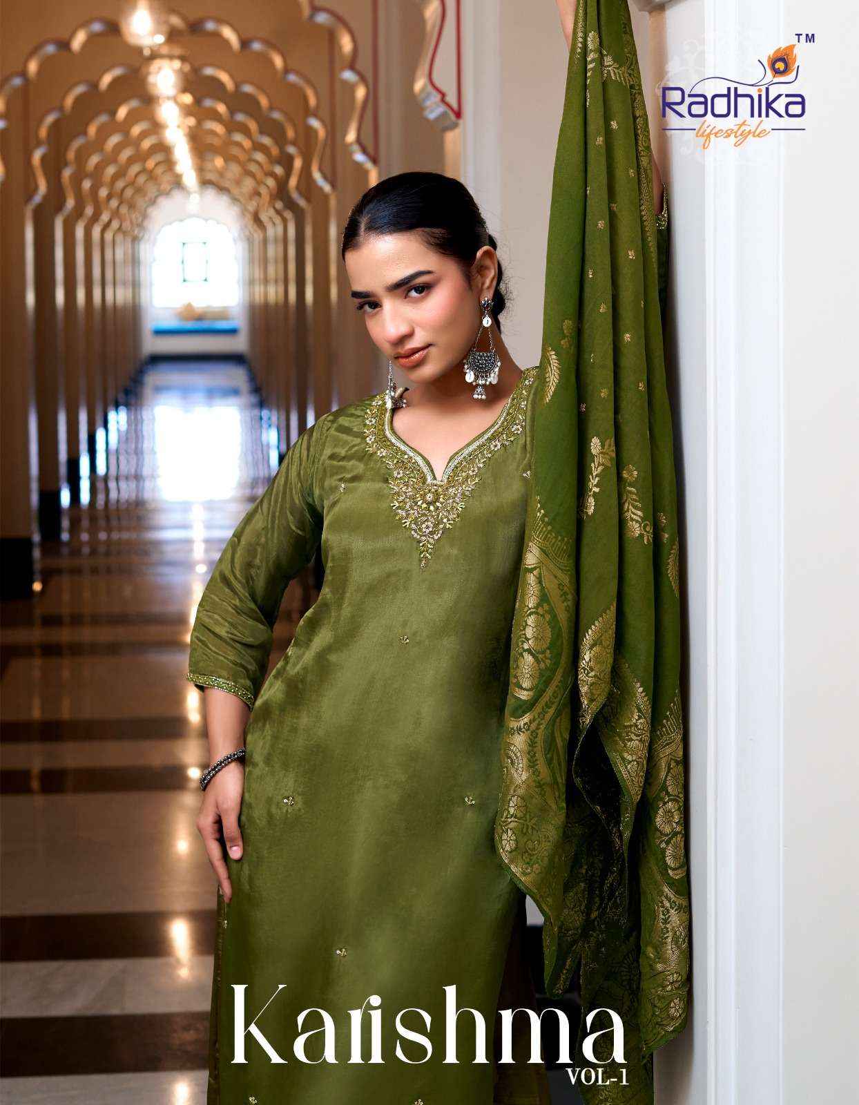 Radhika Lifestyle Karishma Vol 1 Silk Kurti Combo 6 pcs Catalogue